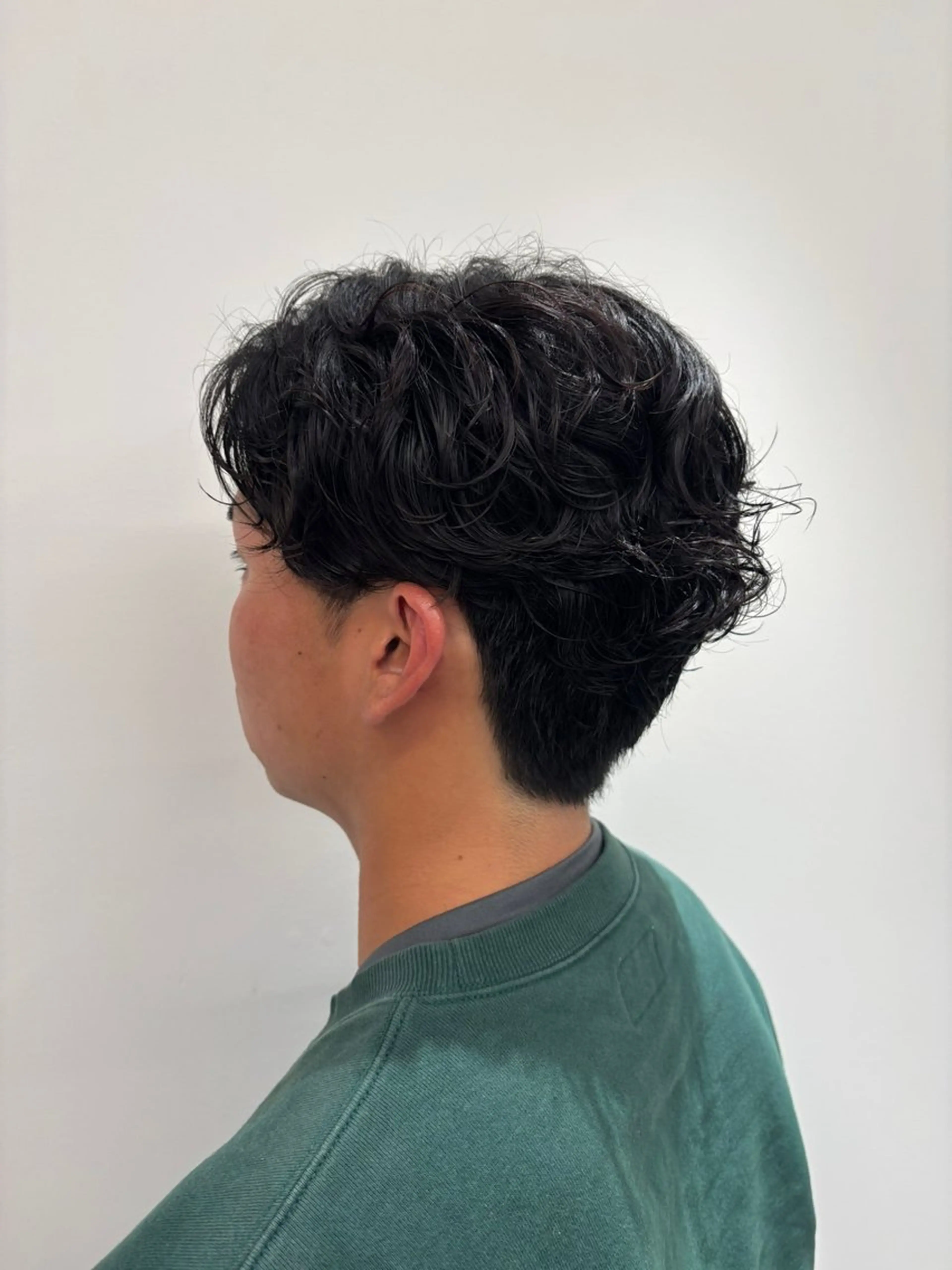 men's cut ＋nuance perm 👨‍🦱の写真