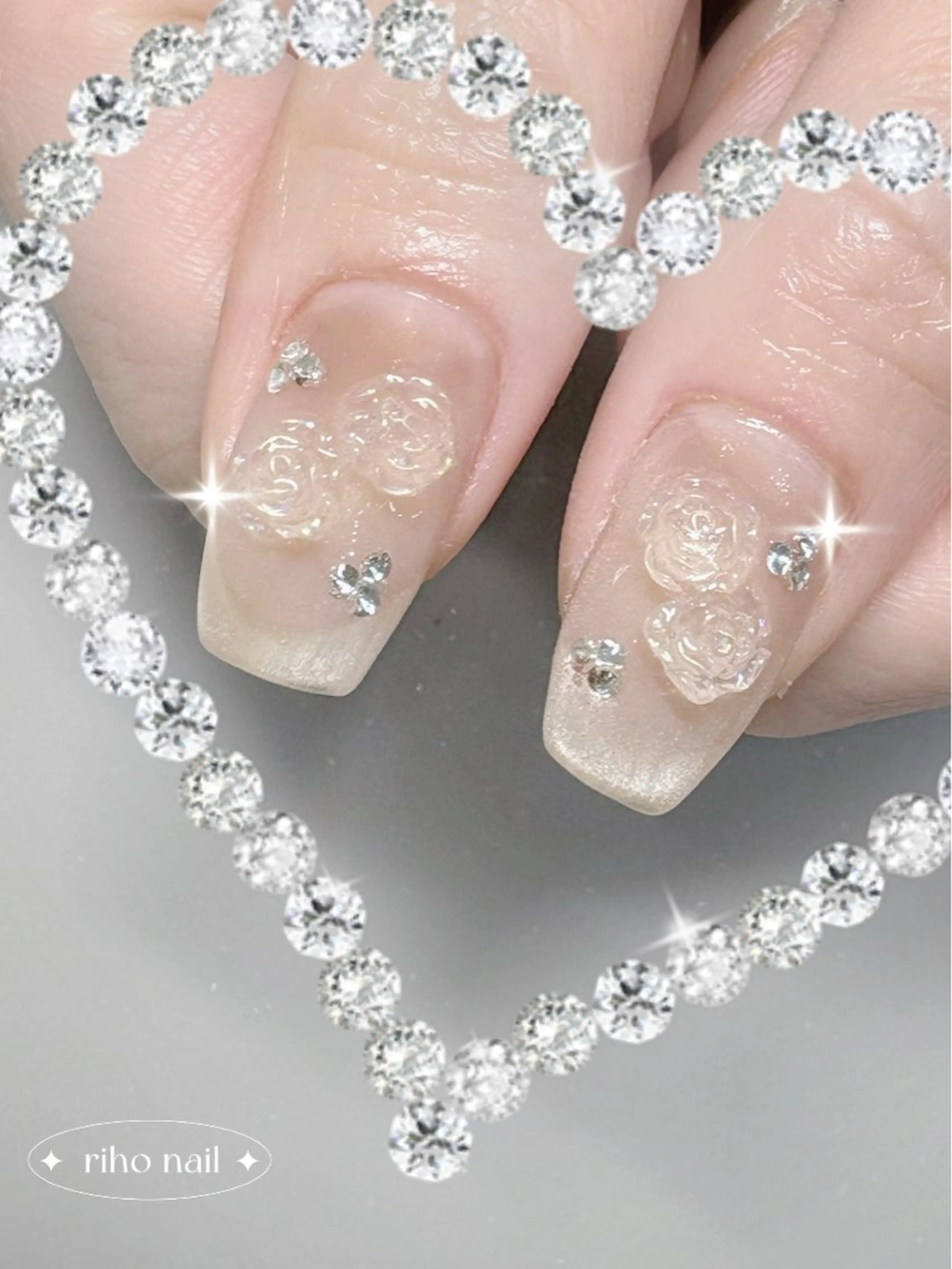 ネイル ハンドネイル THE BALM Rihoのネイルデザイン