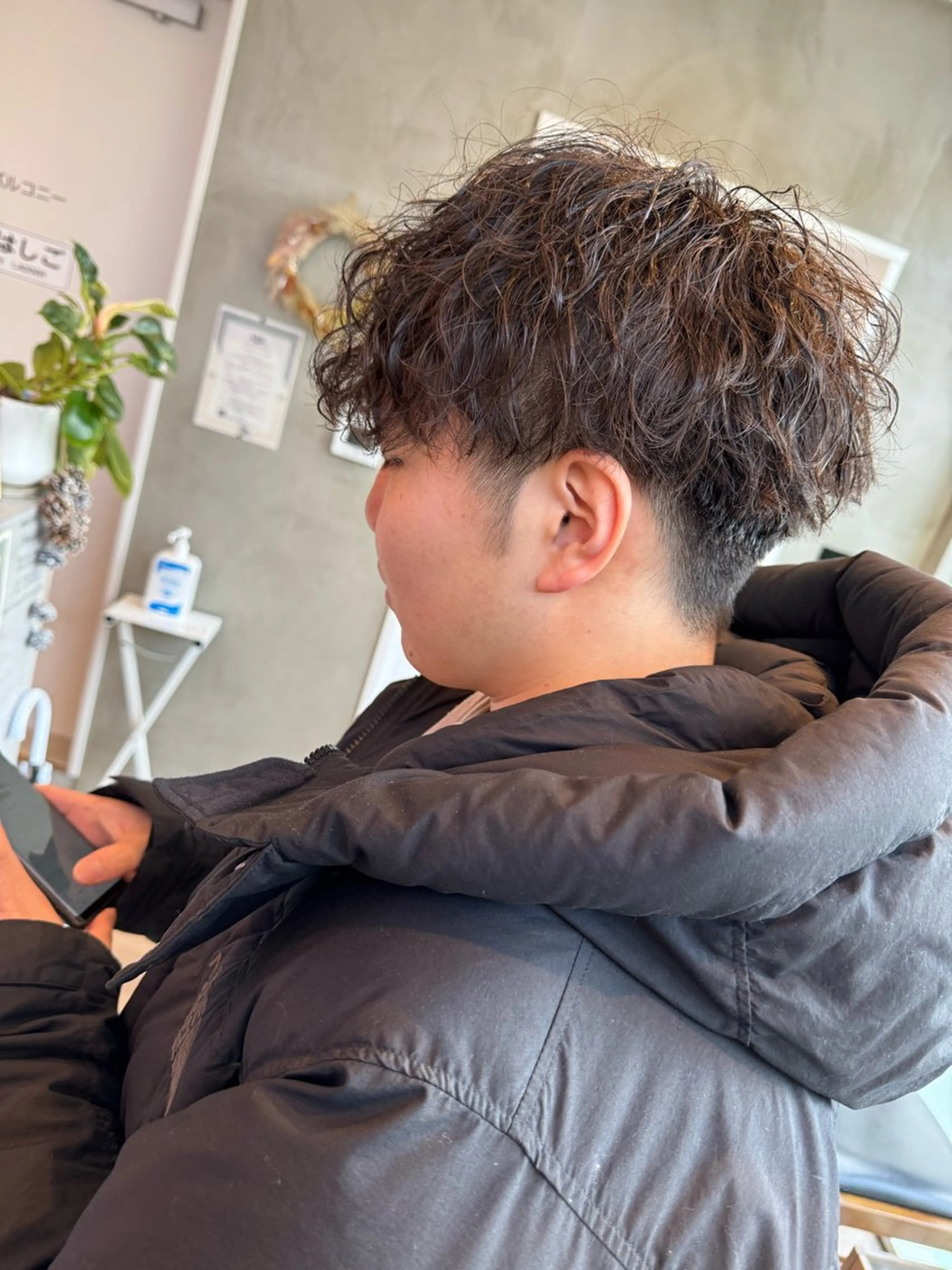 ショート パーマ メンズ yoshi （髙橋）のヘアスタイル