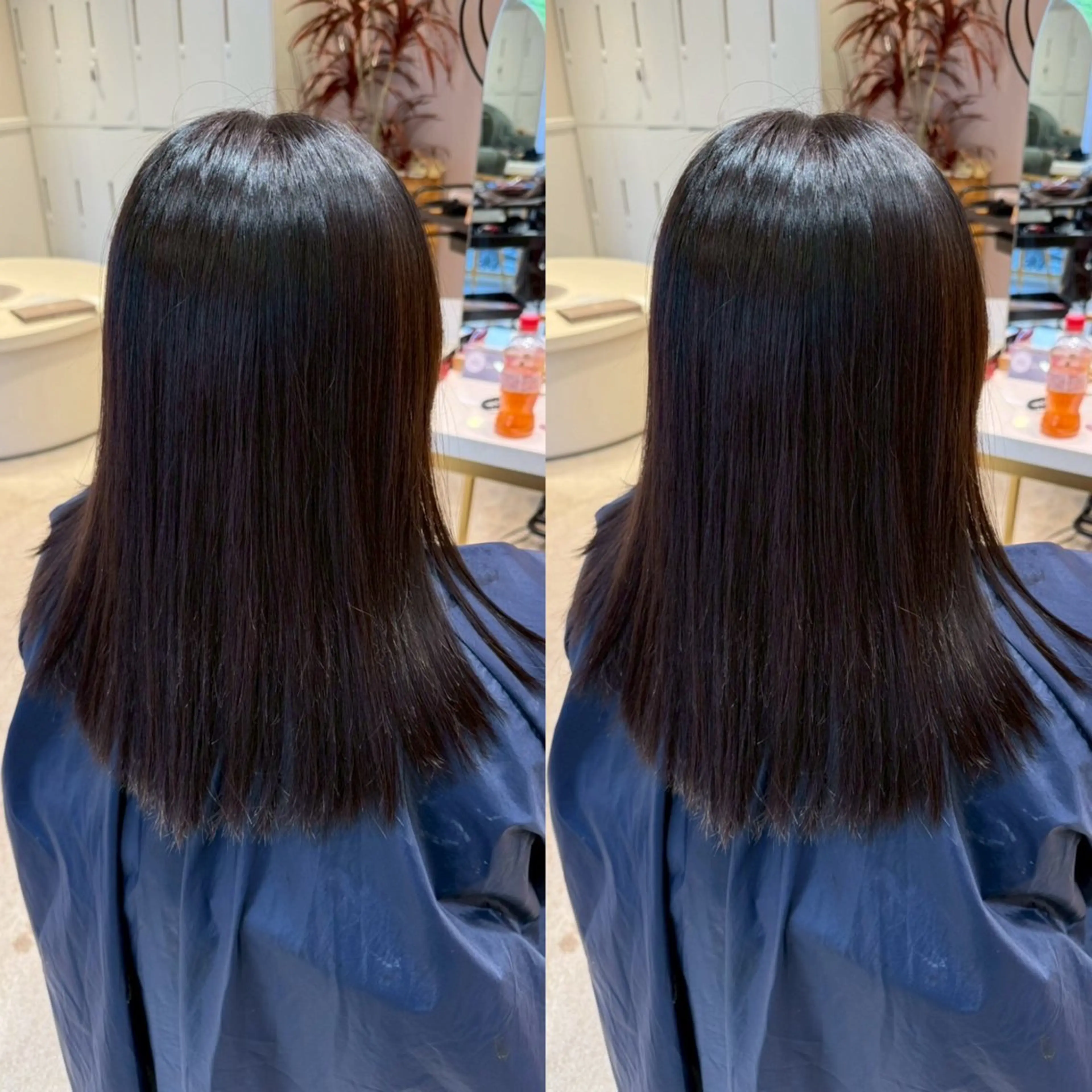 セミロング 縮毛矯正 縮毛矯正 篠田 梓 ♡ 艶髪オタクのヘアスタイル