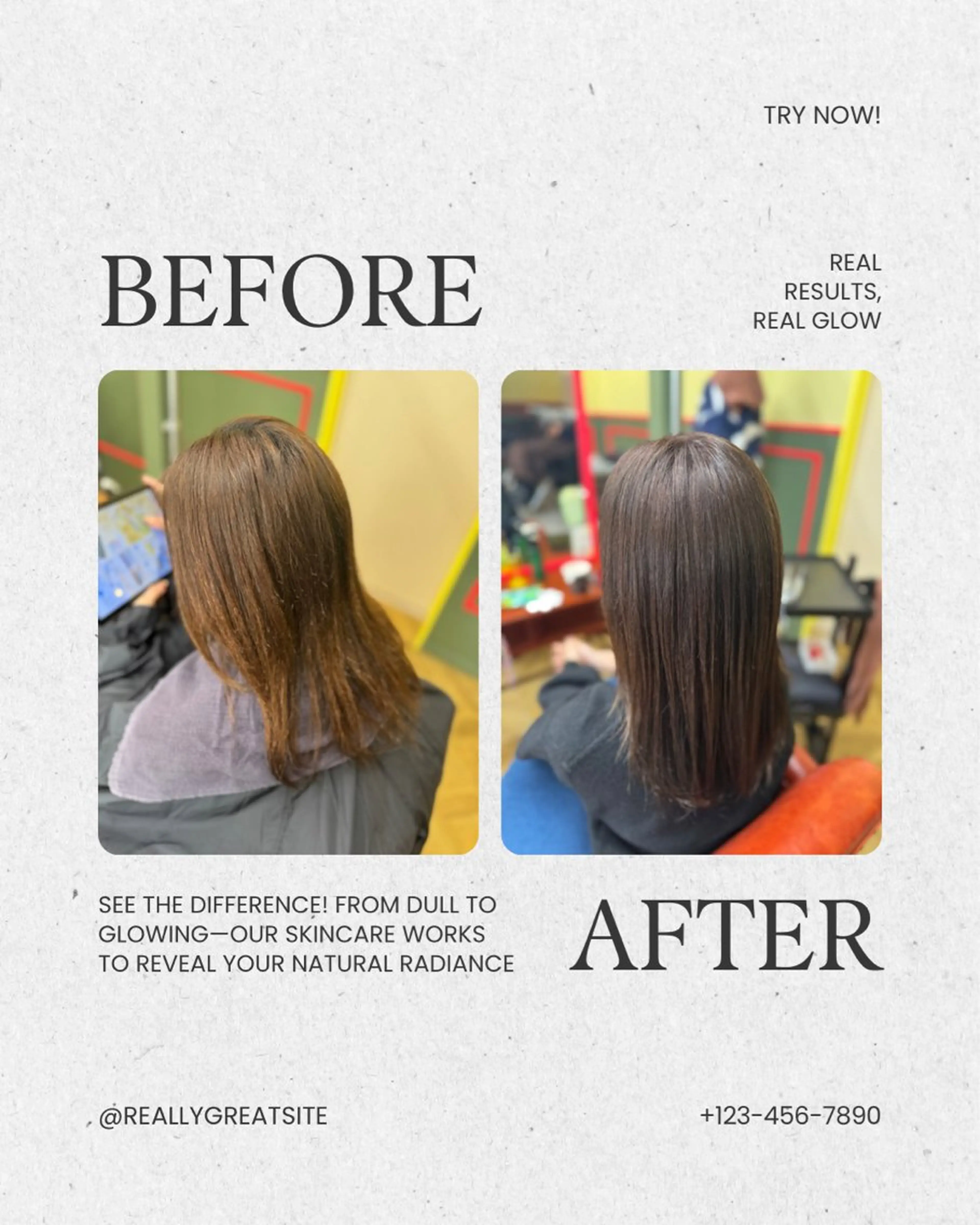 セミロング カラー ヘアカラー ヘッドスパ cureK所属・米倉 麻衣のヘアスタイル