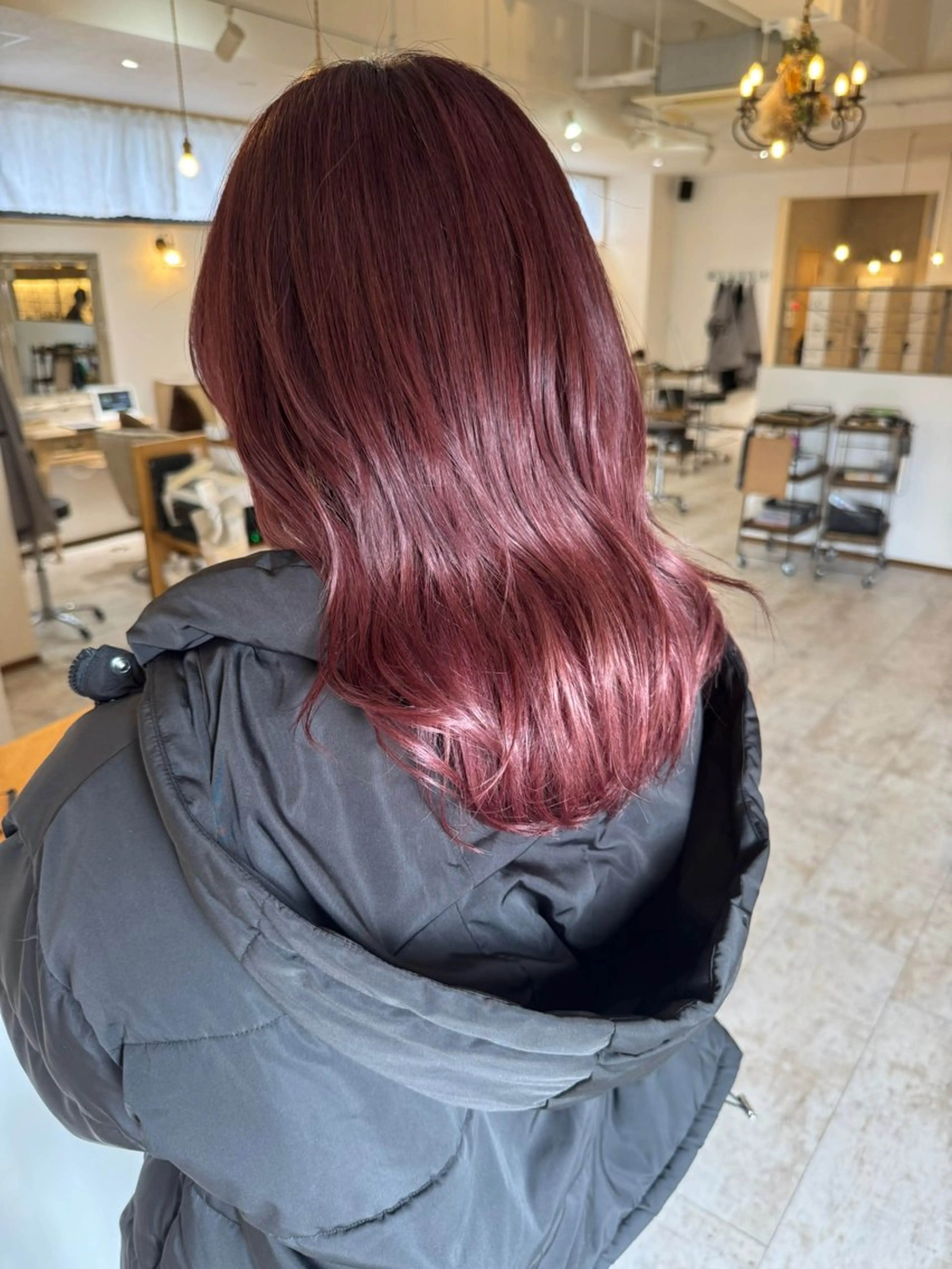 セミロング aqush所属・仲井 康己のヘアスタイル