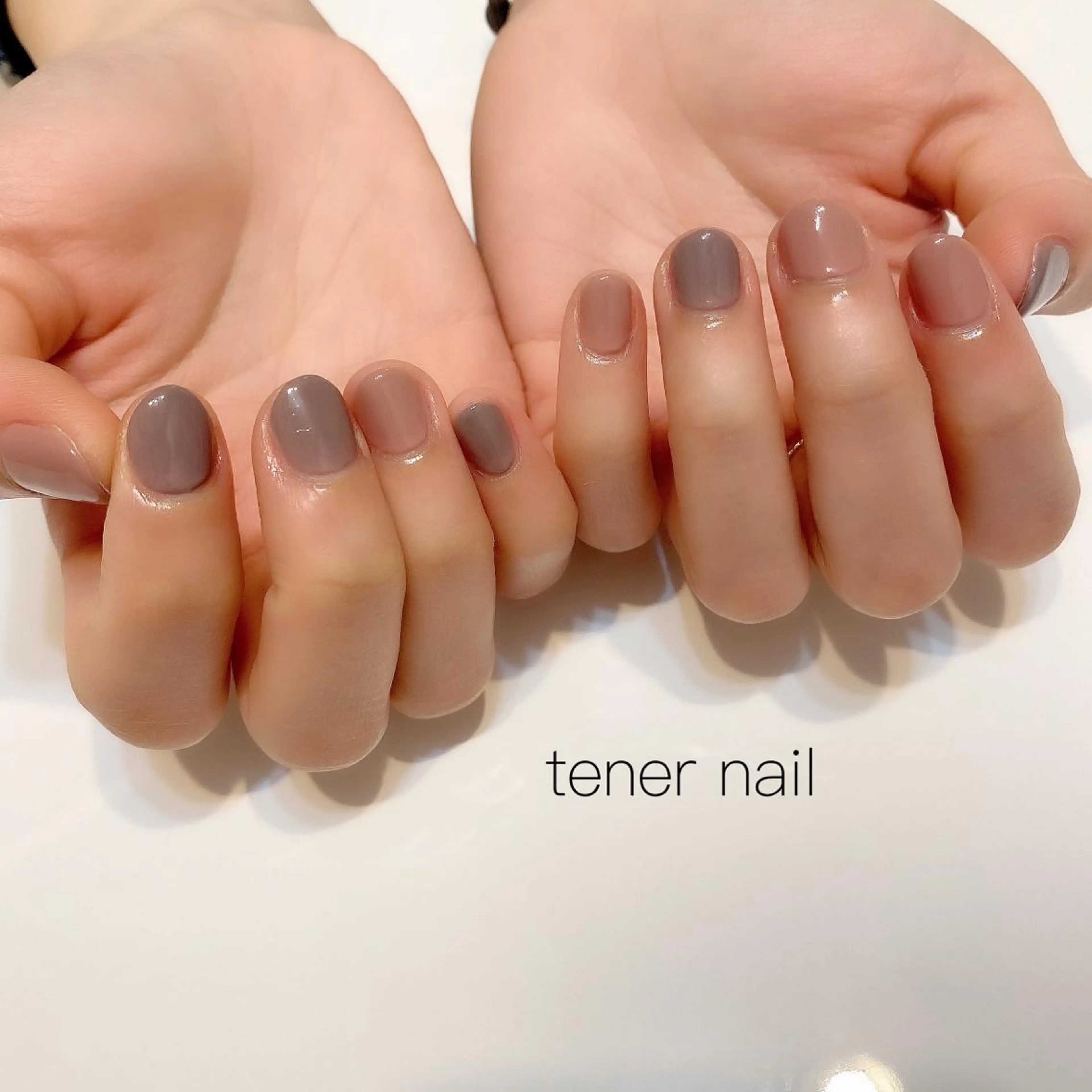 ネイル ワンカラーネイル ショートネイル tener  nail  テネルネイル所属・テネルネイル tener nailのネイルデザイン