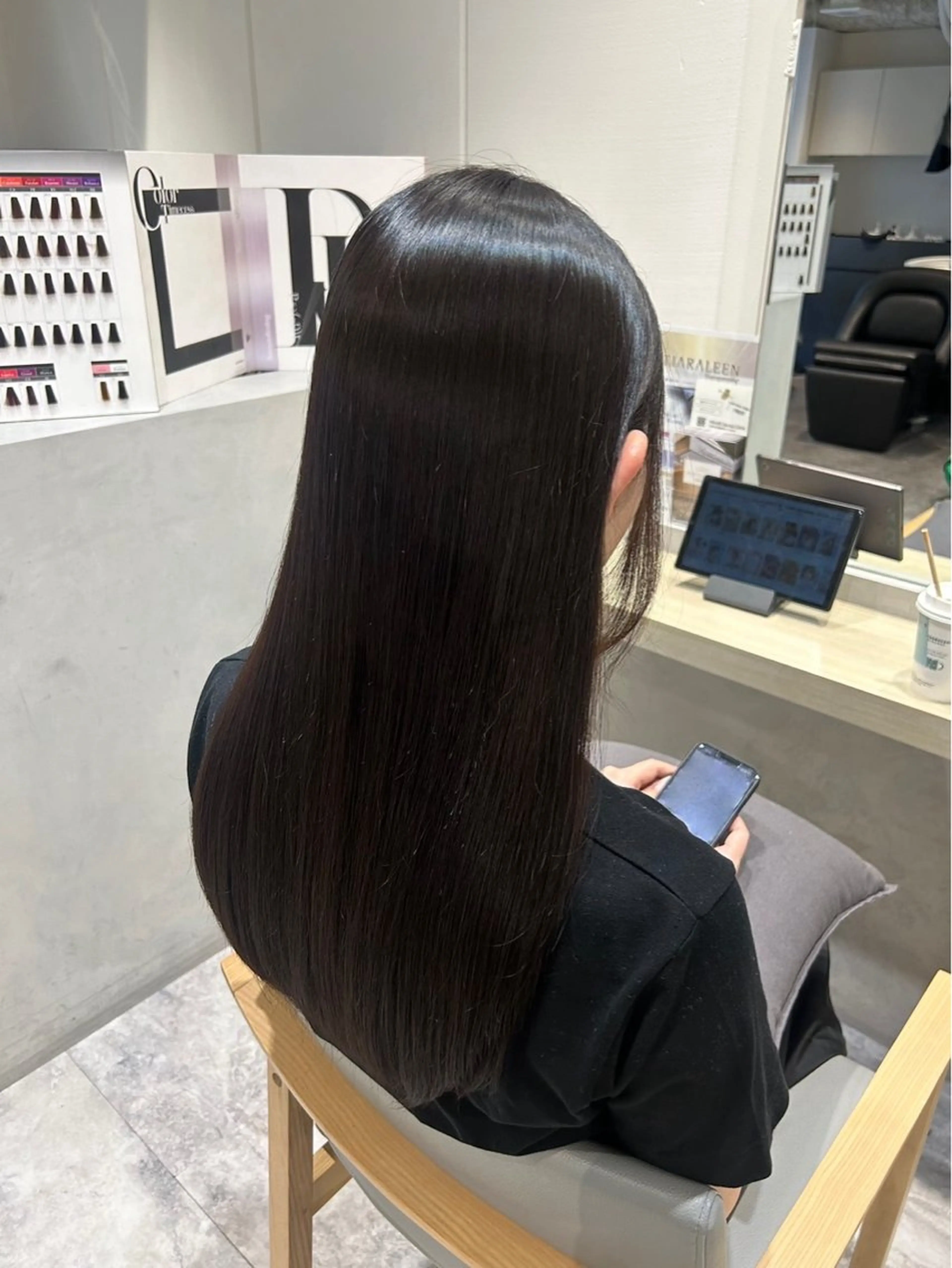 ロング 柔らか縮毛矯正 / 髙島颯人のヘアスタイル