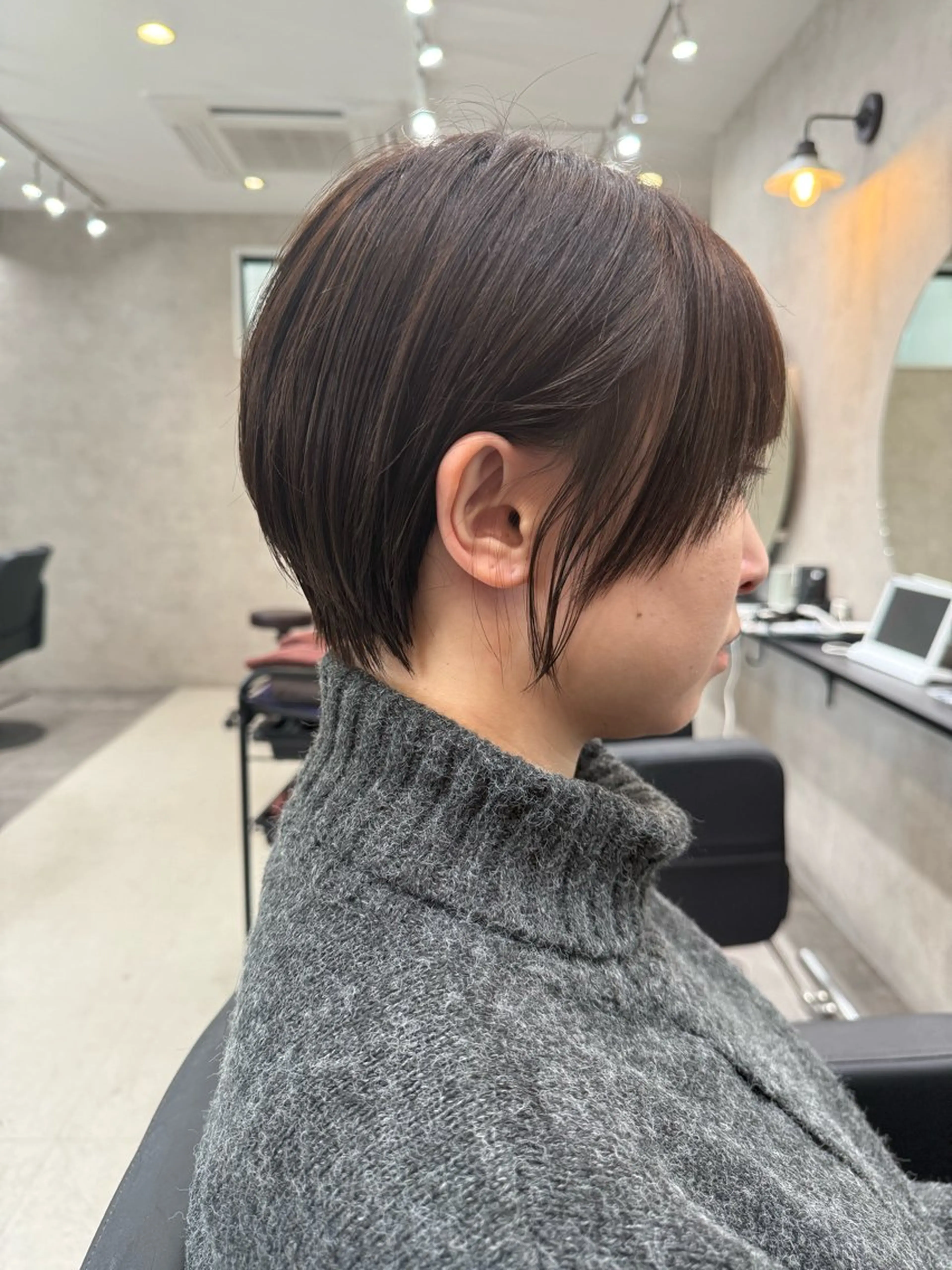 ショート 森本峻介 ボブ/透明感カラーのヘアスタイル