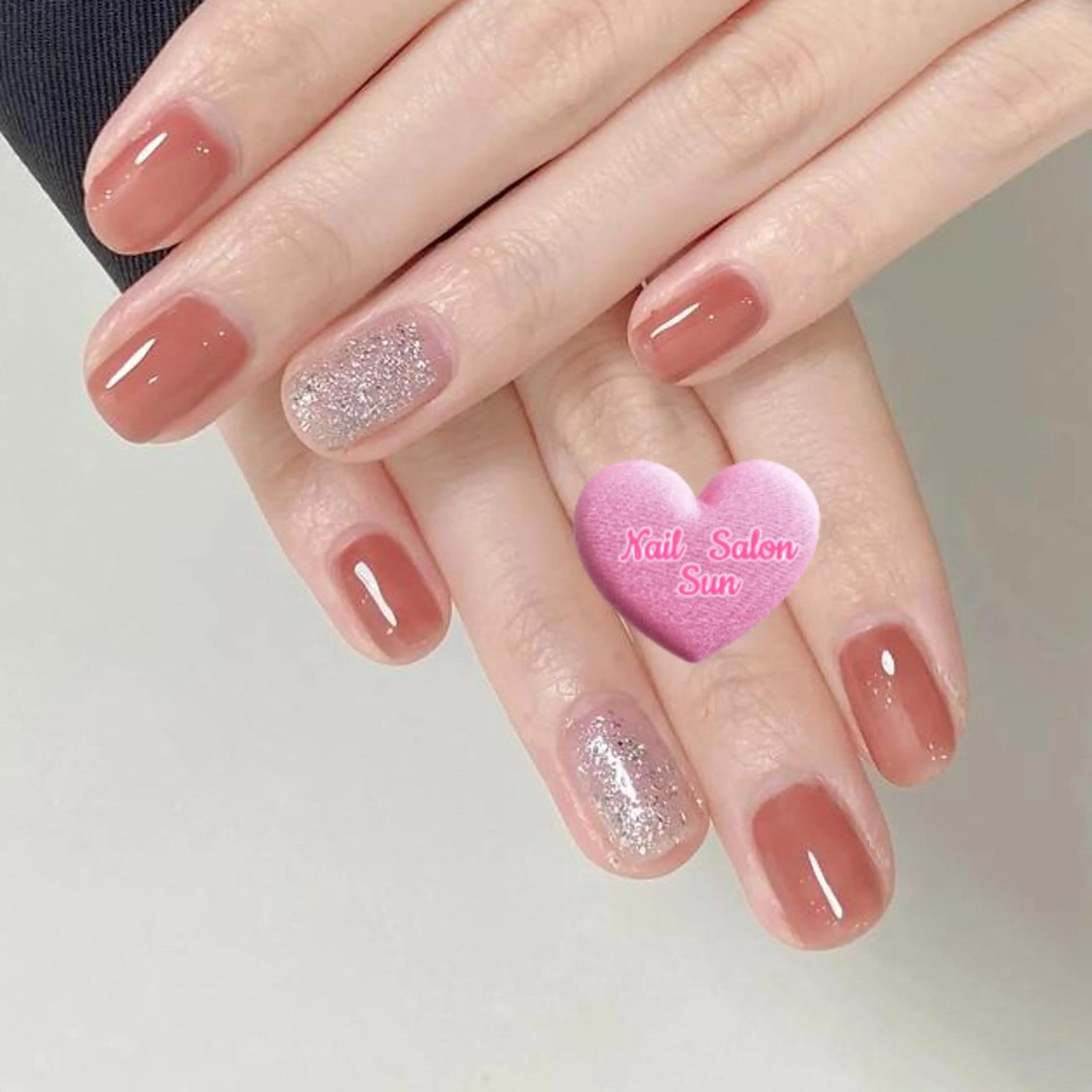 ネイル ラメ(グリッター) ハンドネイル Sun Nail サン ネイルサロンのネイルデザイン