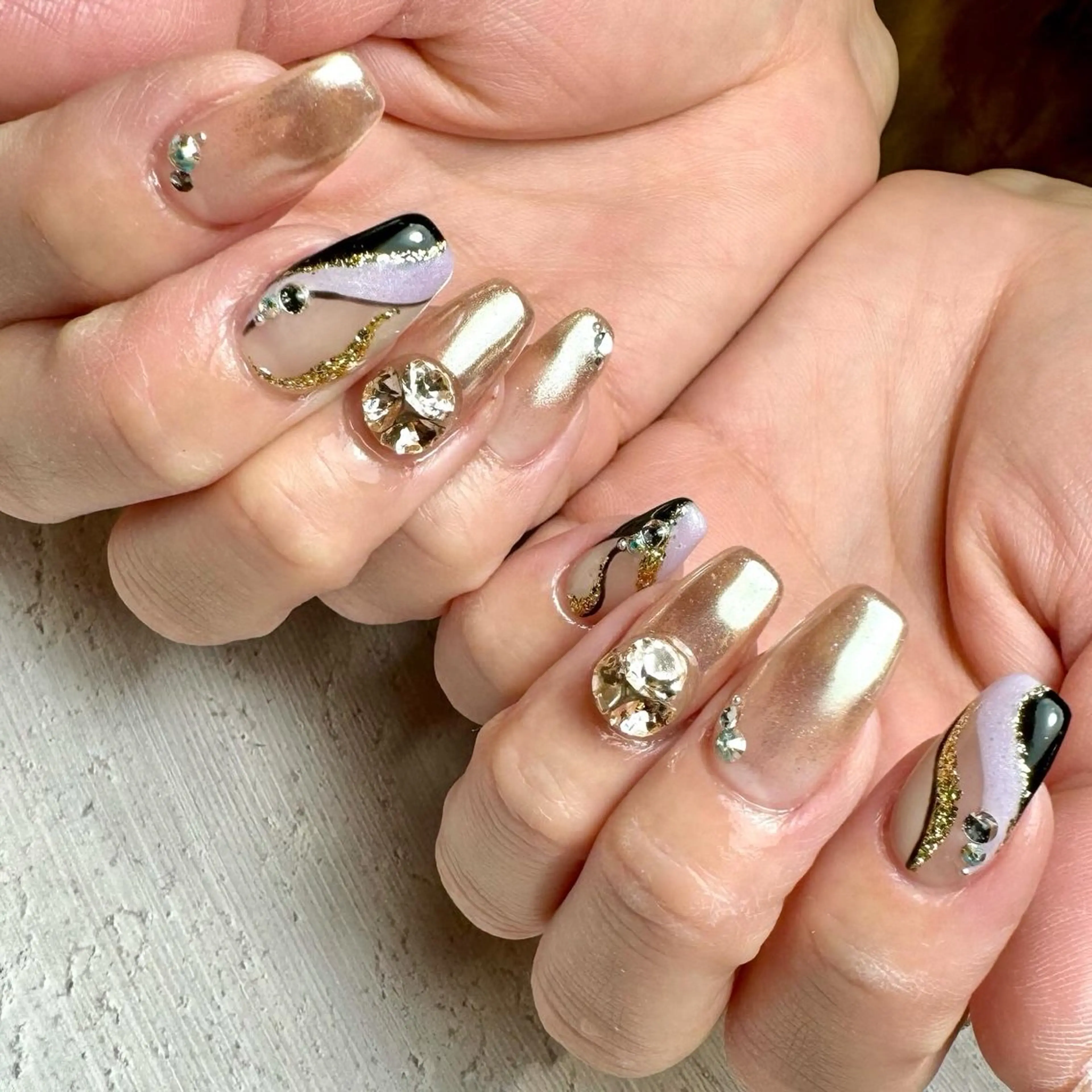 ネイル ハンドネイル nail&eyelash mate所属・京都/東向日/桂 ayumiのネイルデザイン