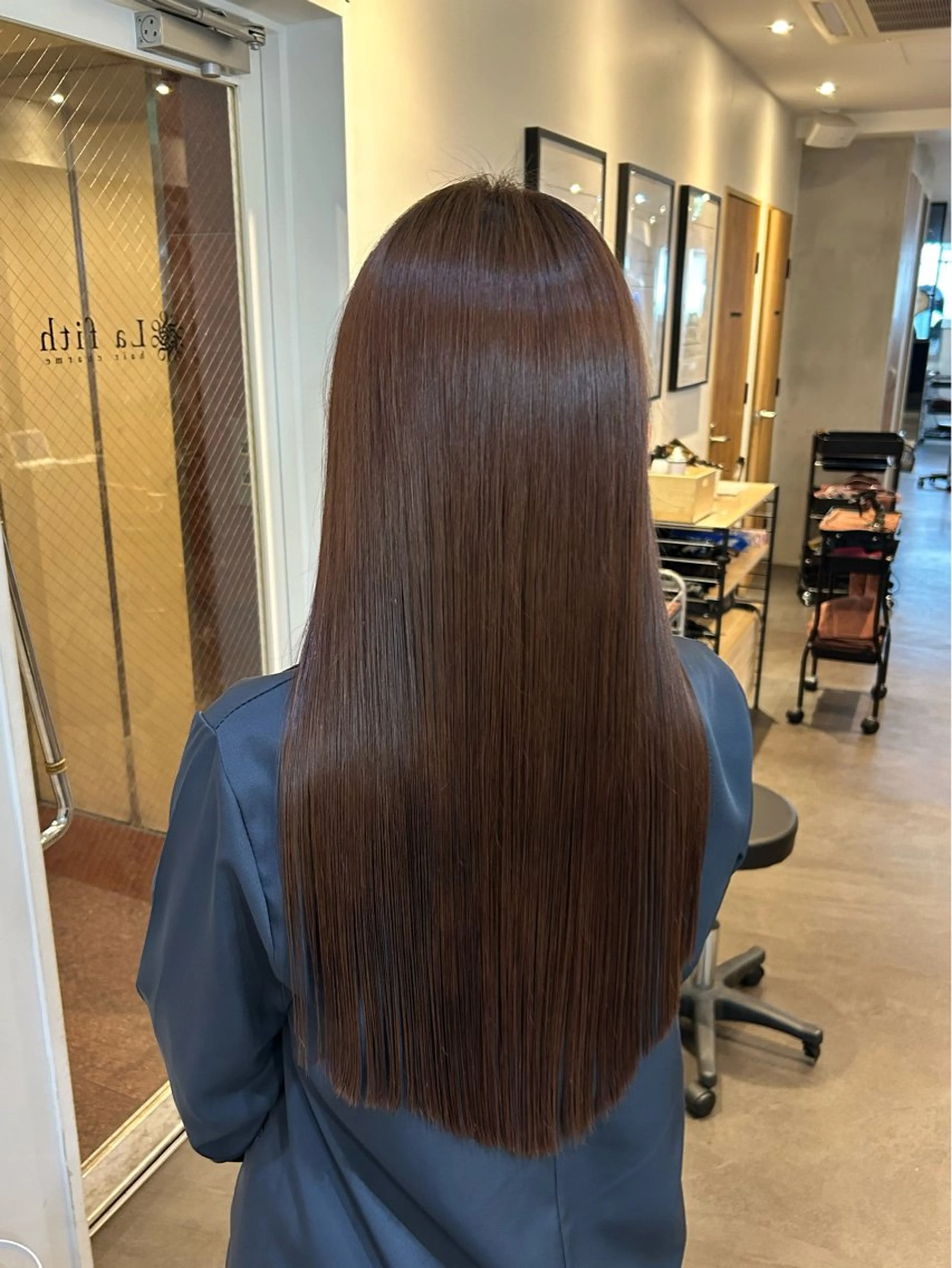 ロング カラー トリートメント La fith hair luxe 門前仲町店所属・透明感/暖色カラー 💖【Misaki】のヘアスタイル