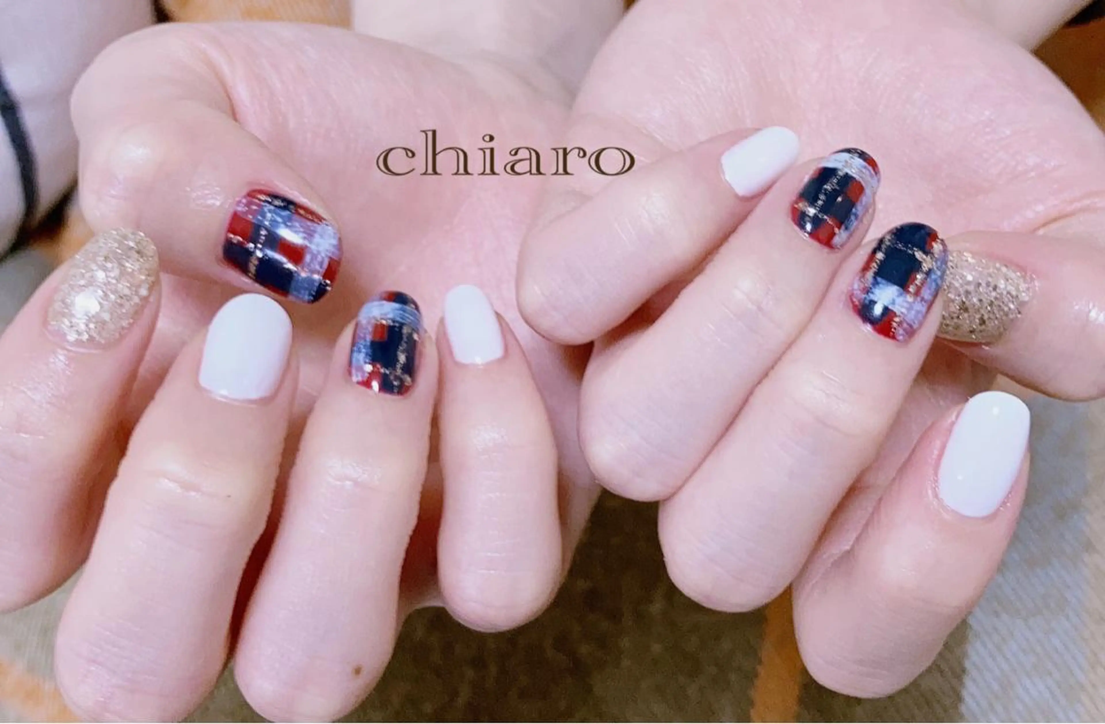 ネイル ハンドネイル 神崎 千秋のネイルデザイン