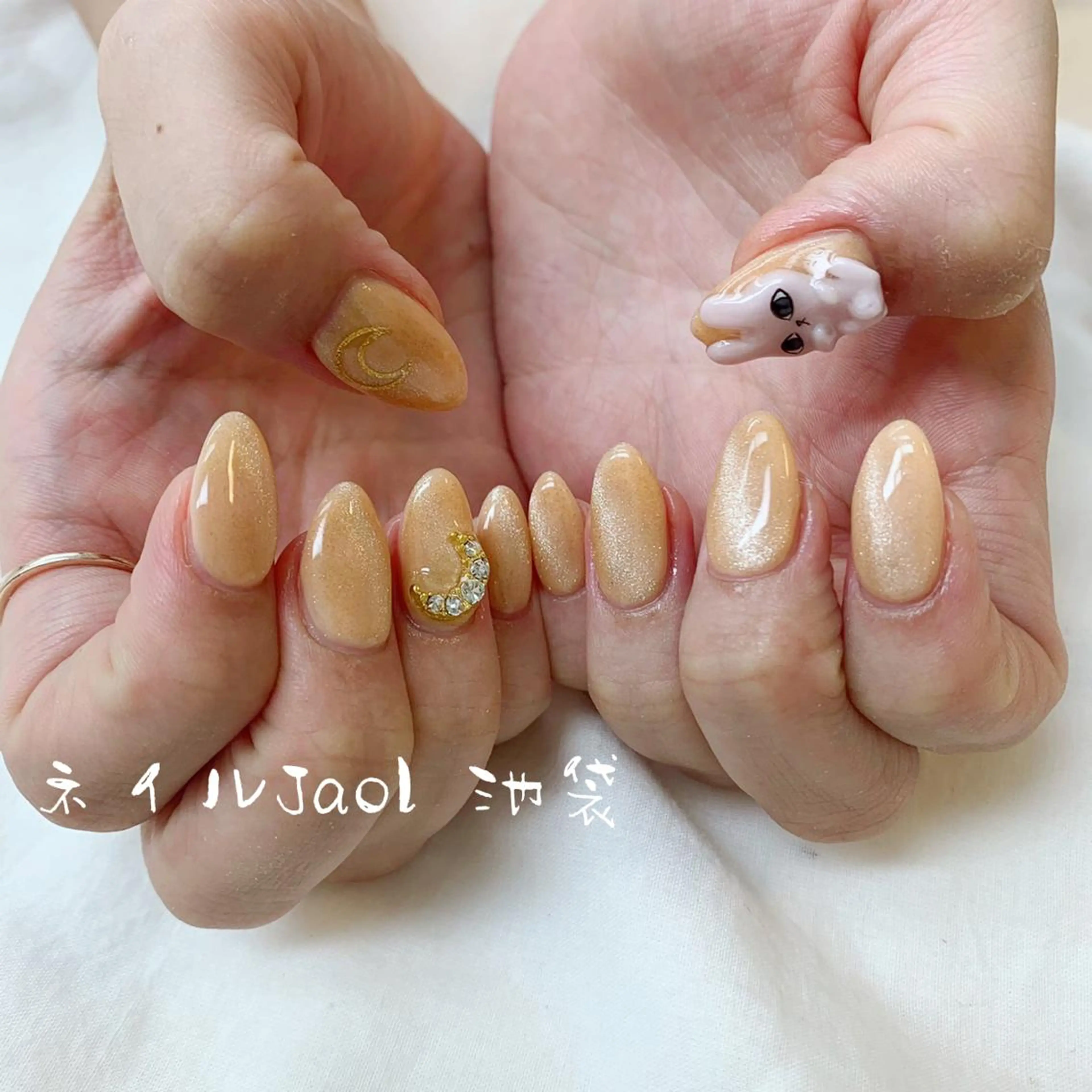 ミディアム nail jaol池袋店所属・ネイルJaol 池袋のネイルデザイン