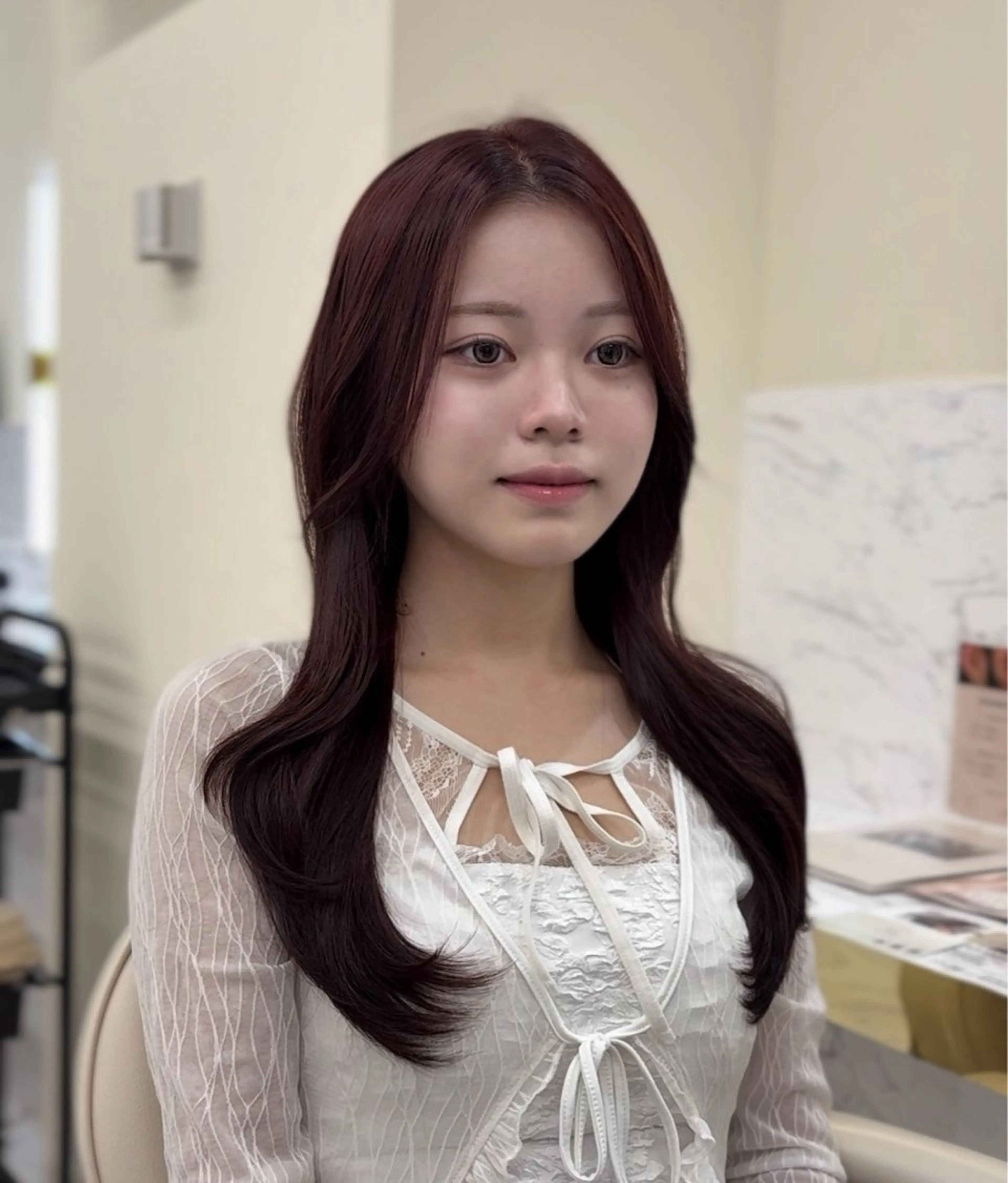 ロング 梅田／韓国ワンホン coco🪽🫧のヘアスタイル