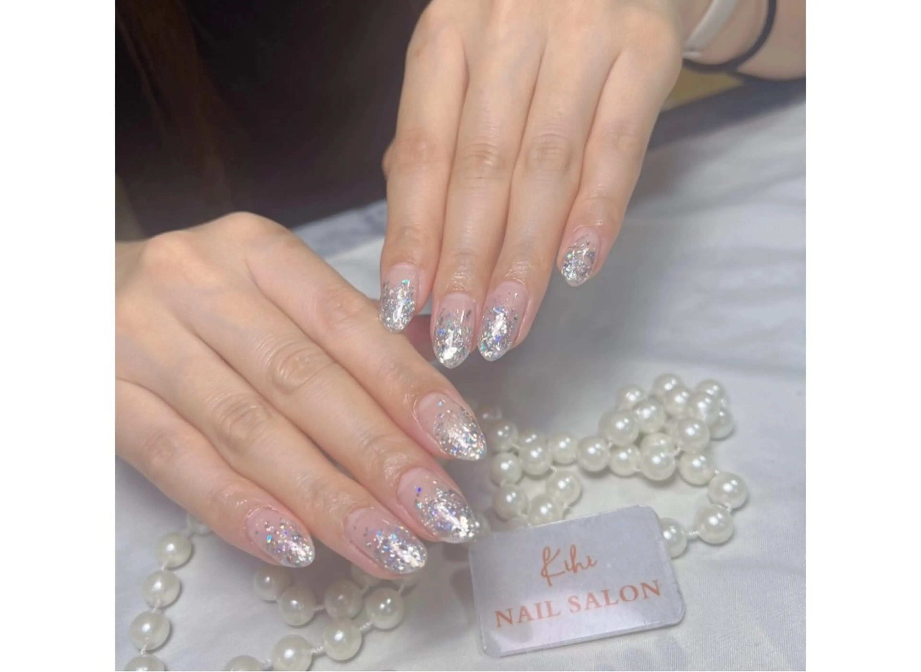 ネイル アートネイル フレンチネイル ジェルネイル グラデーション 韓国ネイル Nail Salon kihi大塚店のネイルデザイン