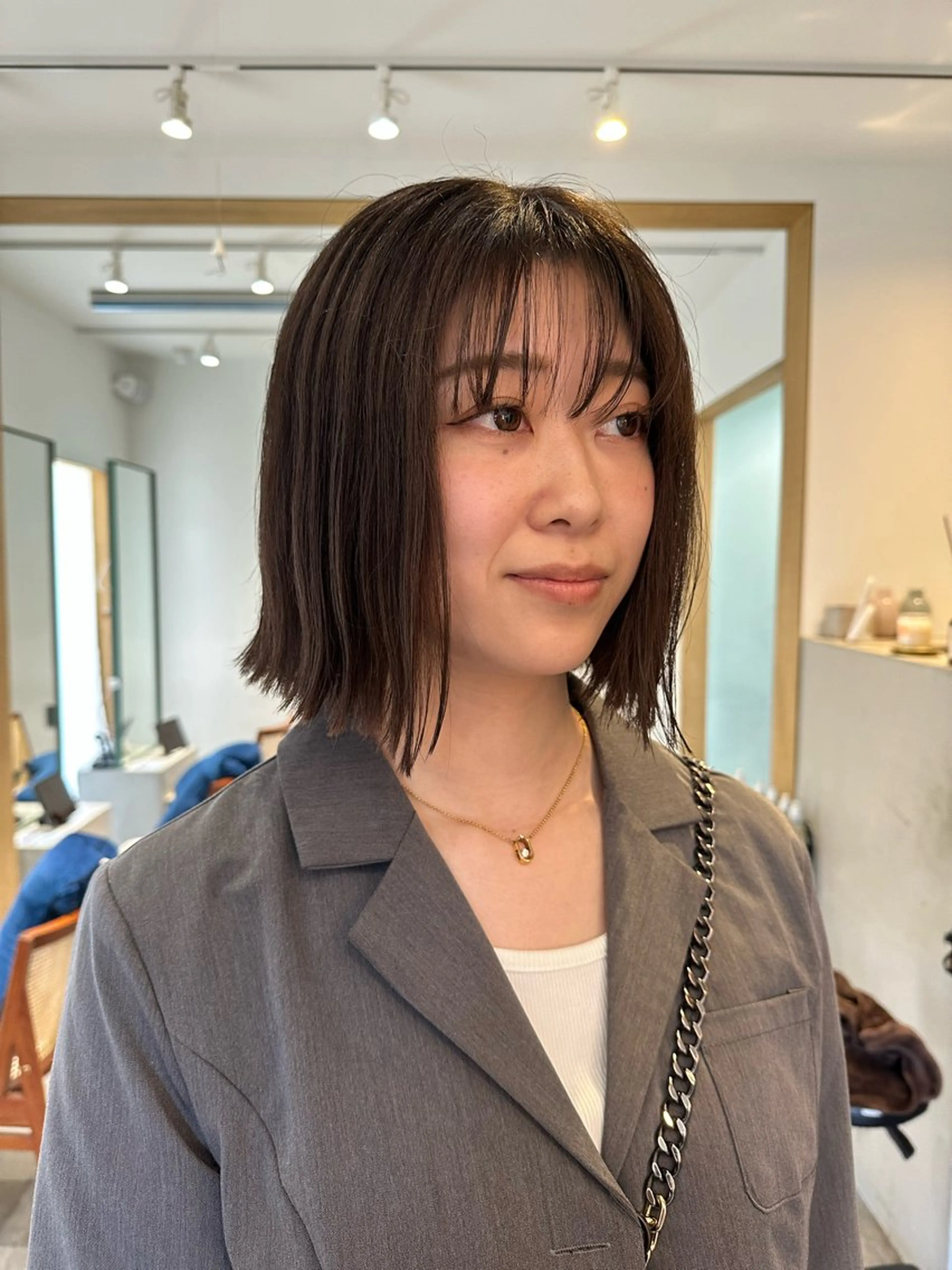 ミディアム ボブ カット 大人ショート/鎌倉/ 似合わせ/不動のヘアスタイル