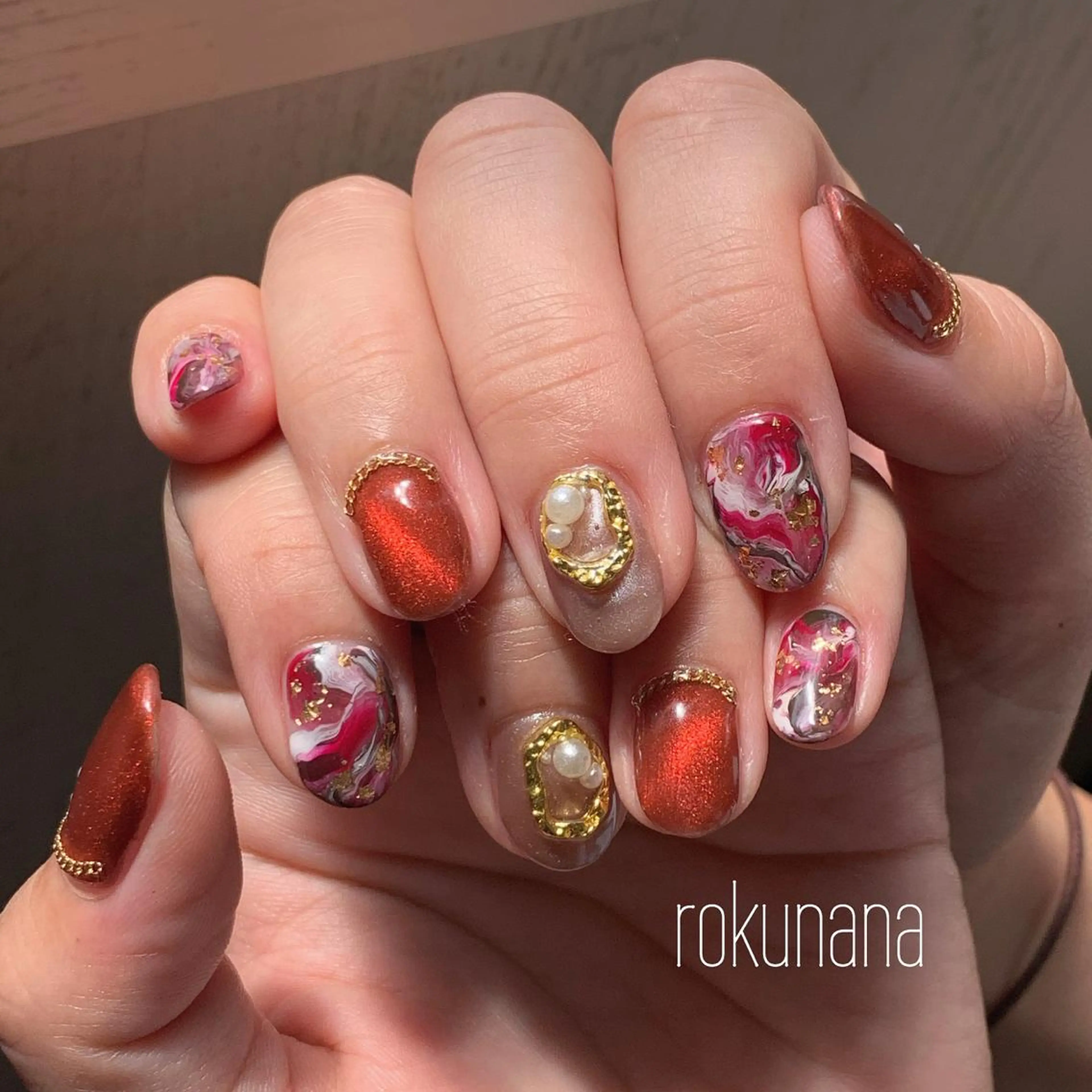 ネイル rokunana 佐野のネイルデザイン