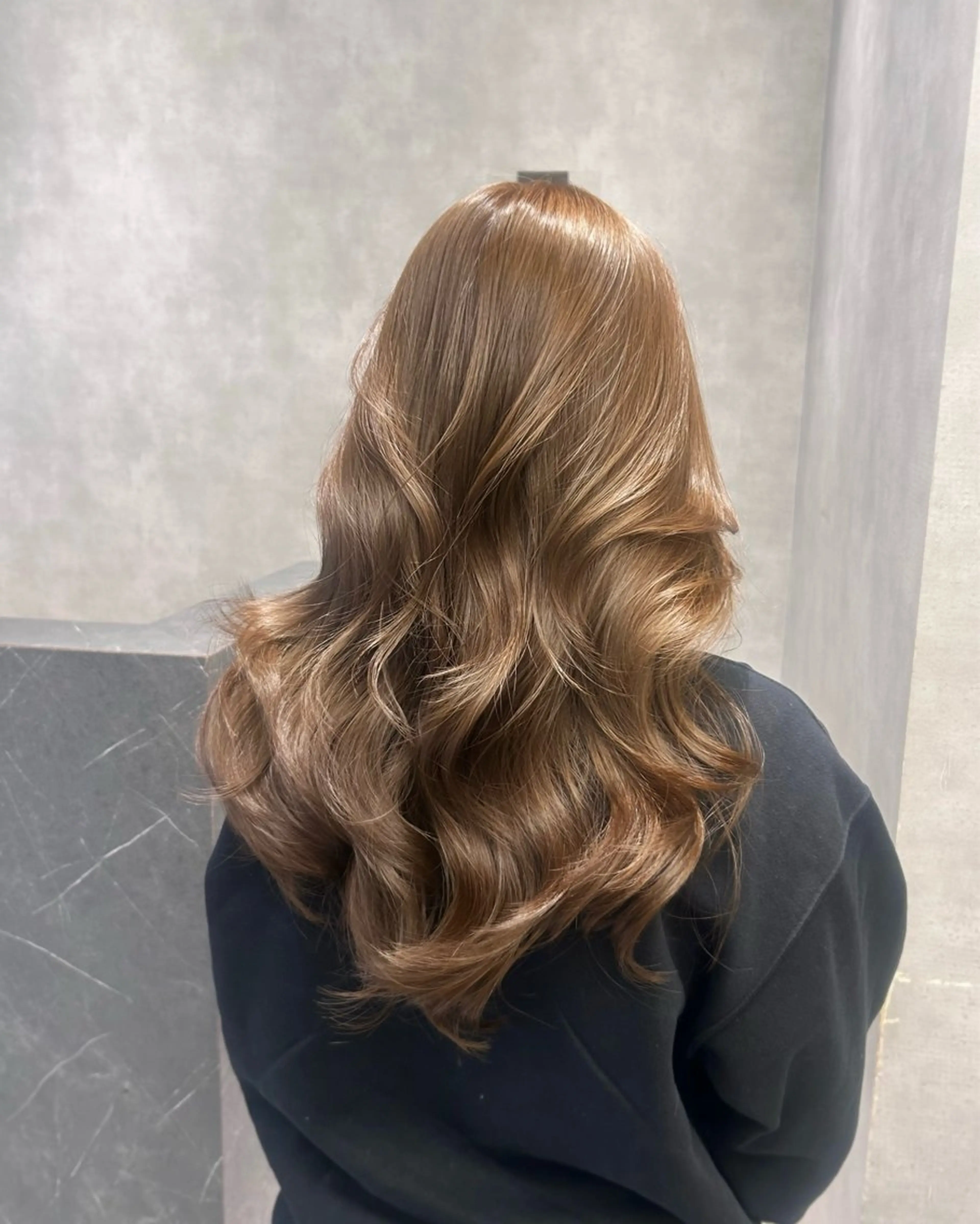 ロング カット ヘアカラー トリートメント 大人レイヤー/艶美髪 🇺🇸TOMONAのヘアスタイル