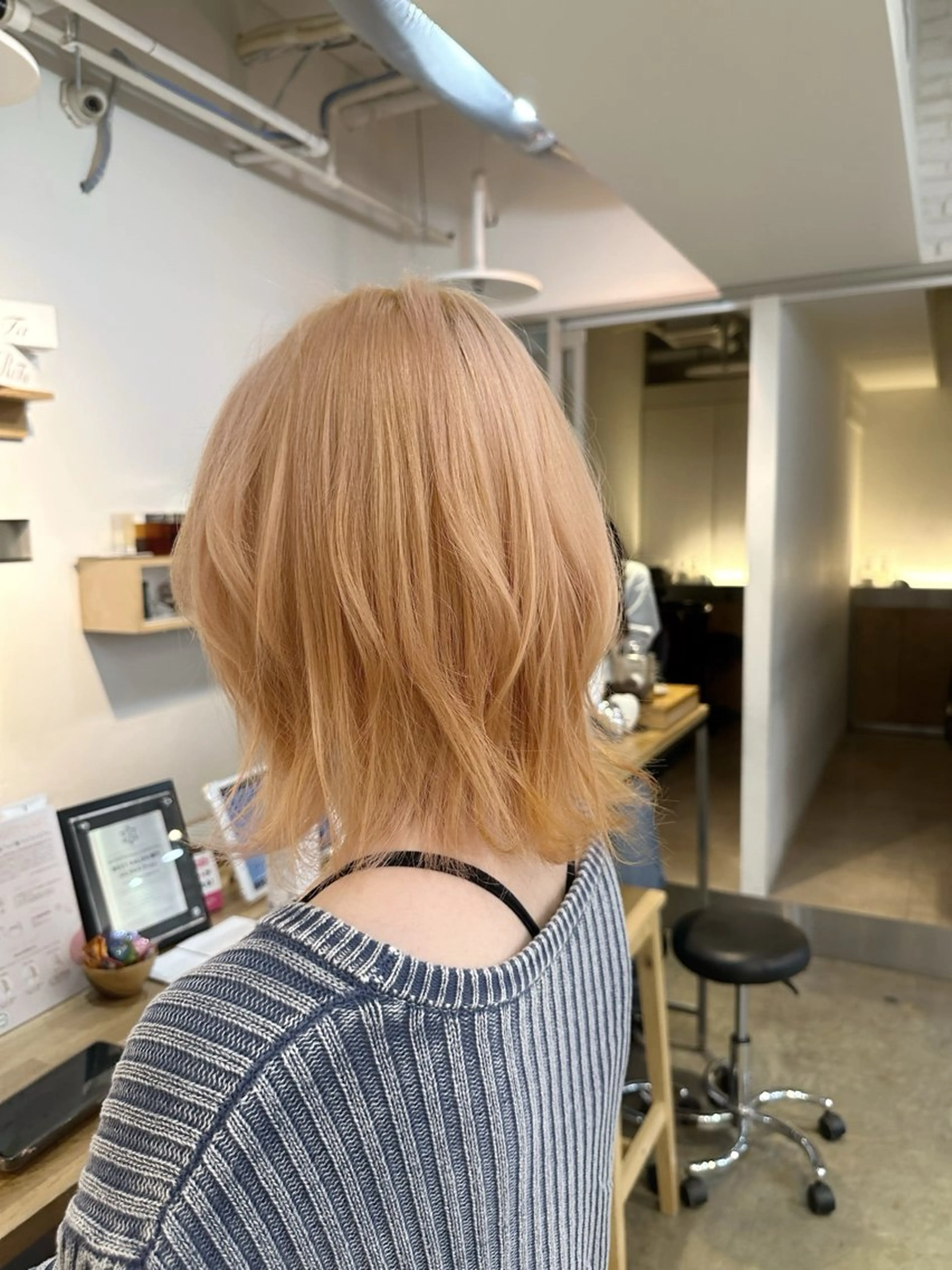 ミディアム 髪質改善【縮毛矯正】 No.1りょうかのヘアスタイル