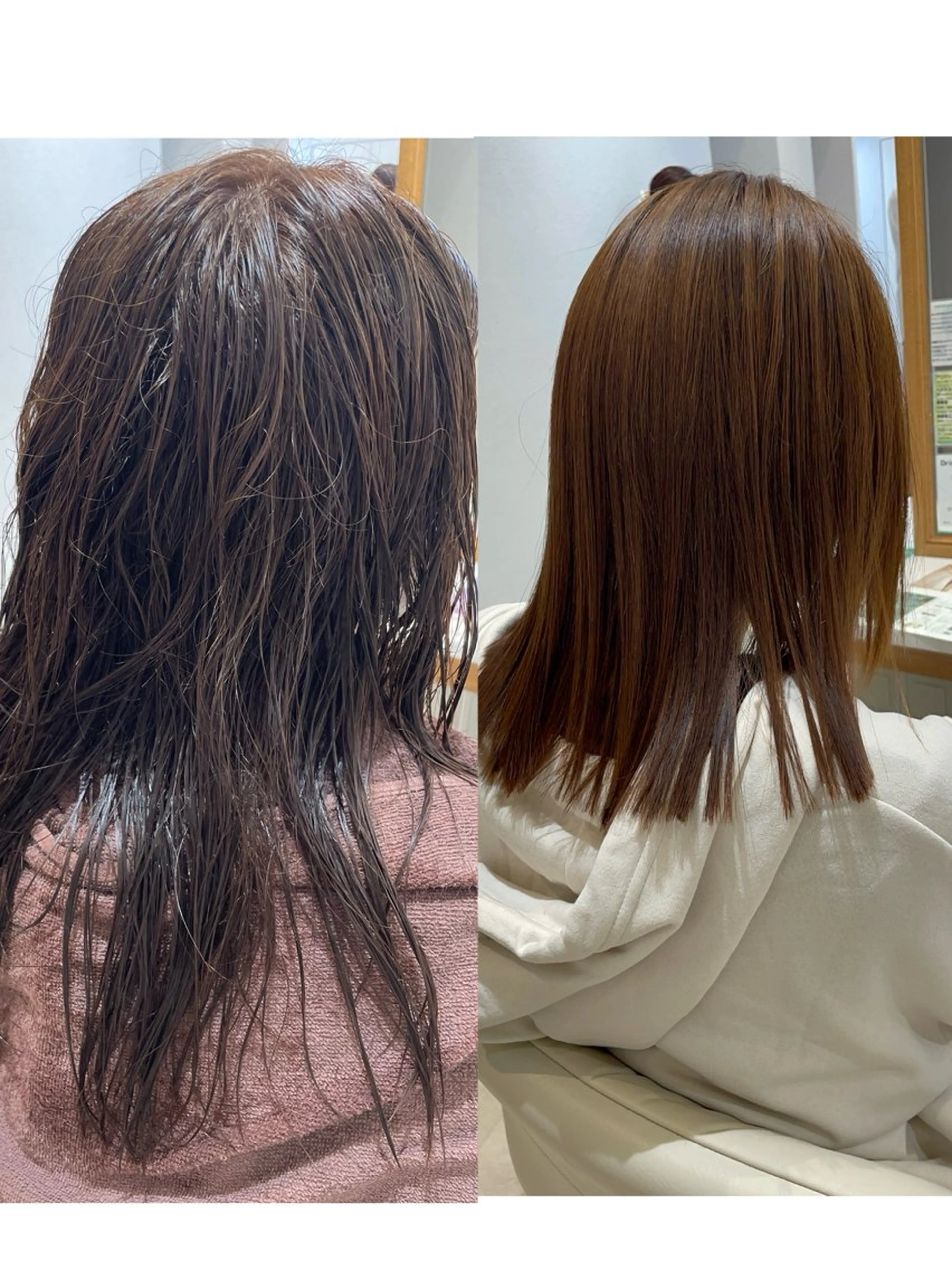 ミディアム 酸性ストレート カット 縮毛矯正 ヘッドスパ/透明感 カラー伊藤 千尋のヘアスタイル