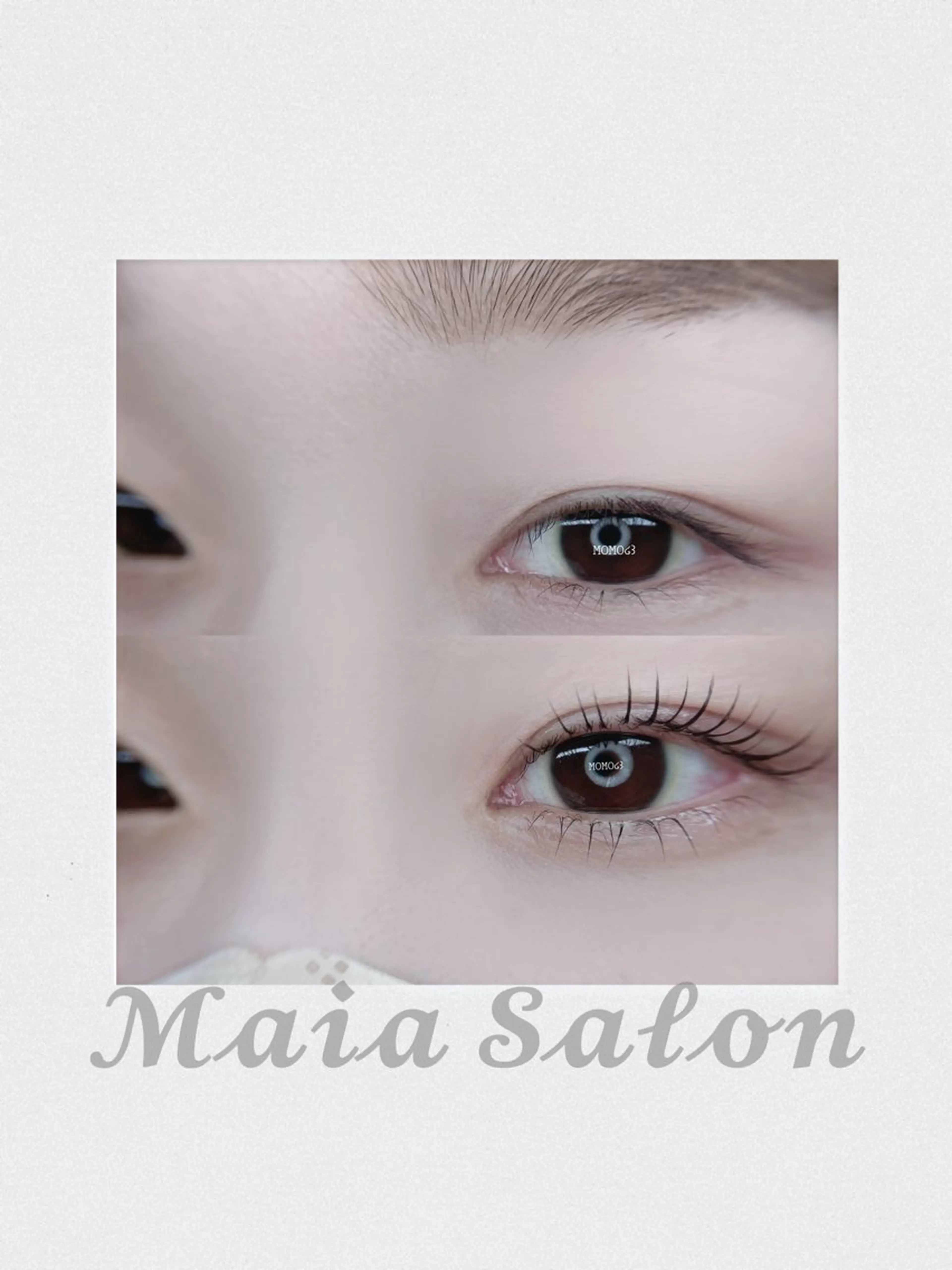 マツエク・マツパ パリジェンヌラッシュリフト マツパ モテデザインのプロ モモ🍑のマツエク・マツパデザイン