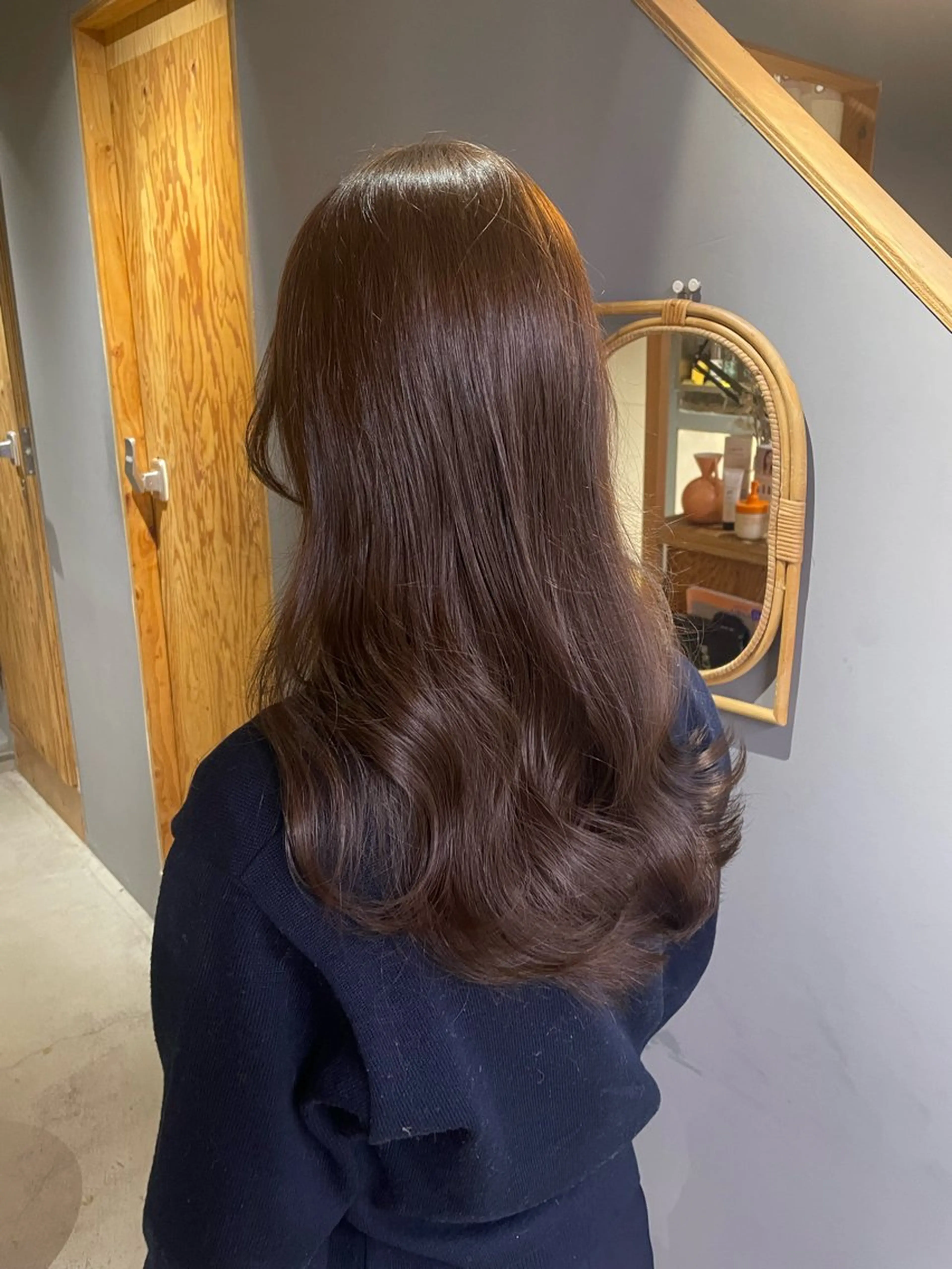 ロング カラー ベージュカラー ヘアカラー トリートメント noa ☪︎のヘアスタイル