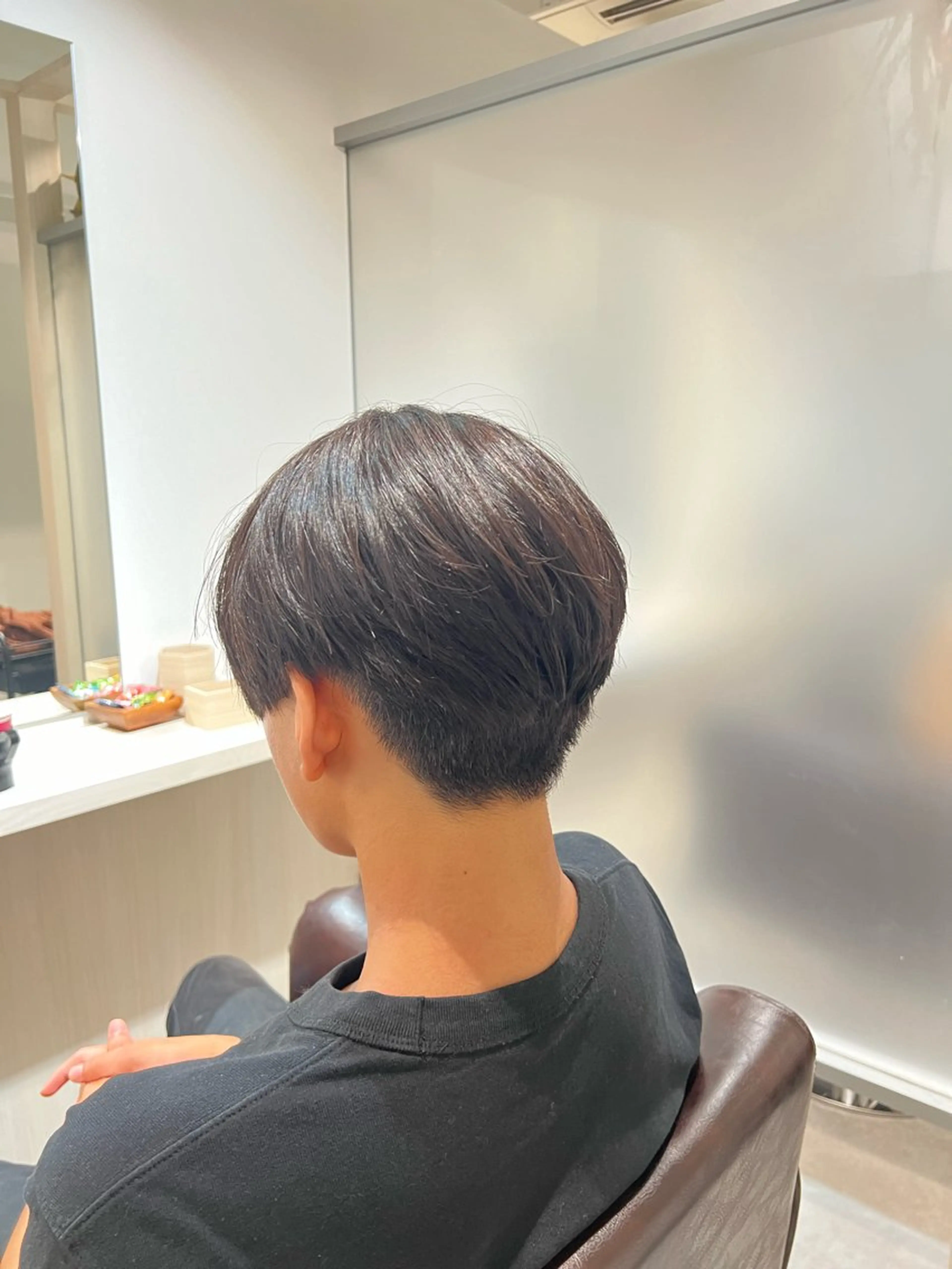 メンズカット＋毛先の曲がるストレート🌽の写真