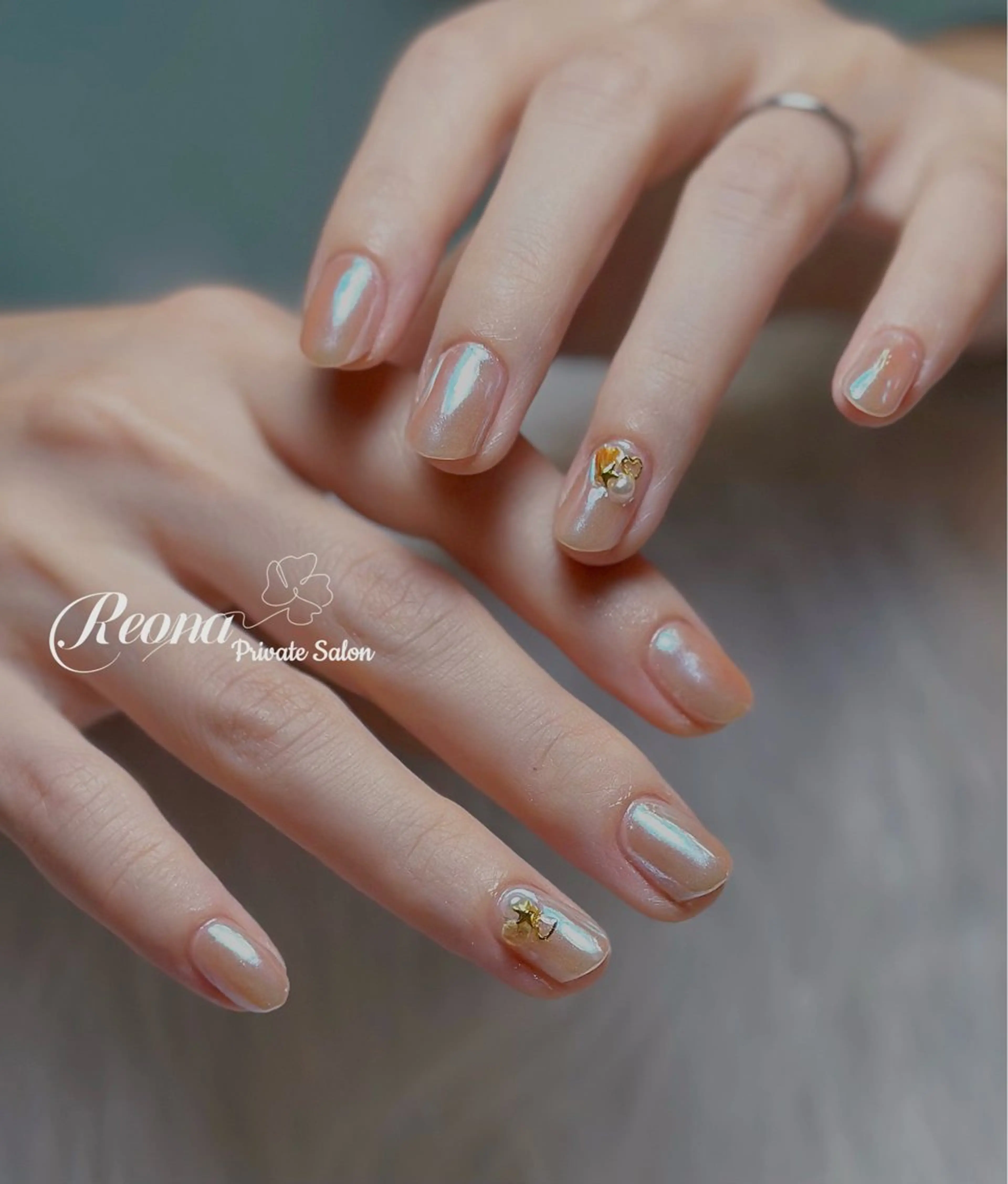 ネイル ミラーネイル ハンドネイル Reona nail所属・Reona Nailのネイルデザイン