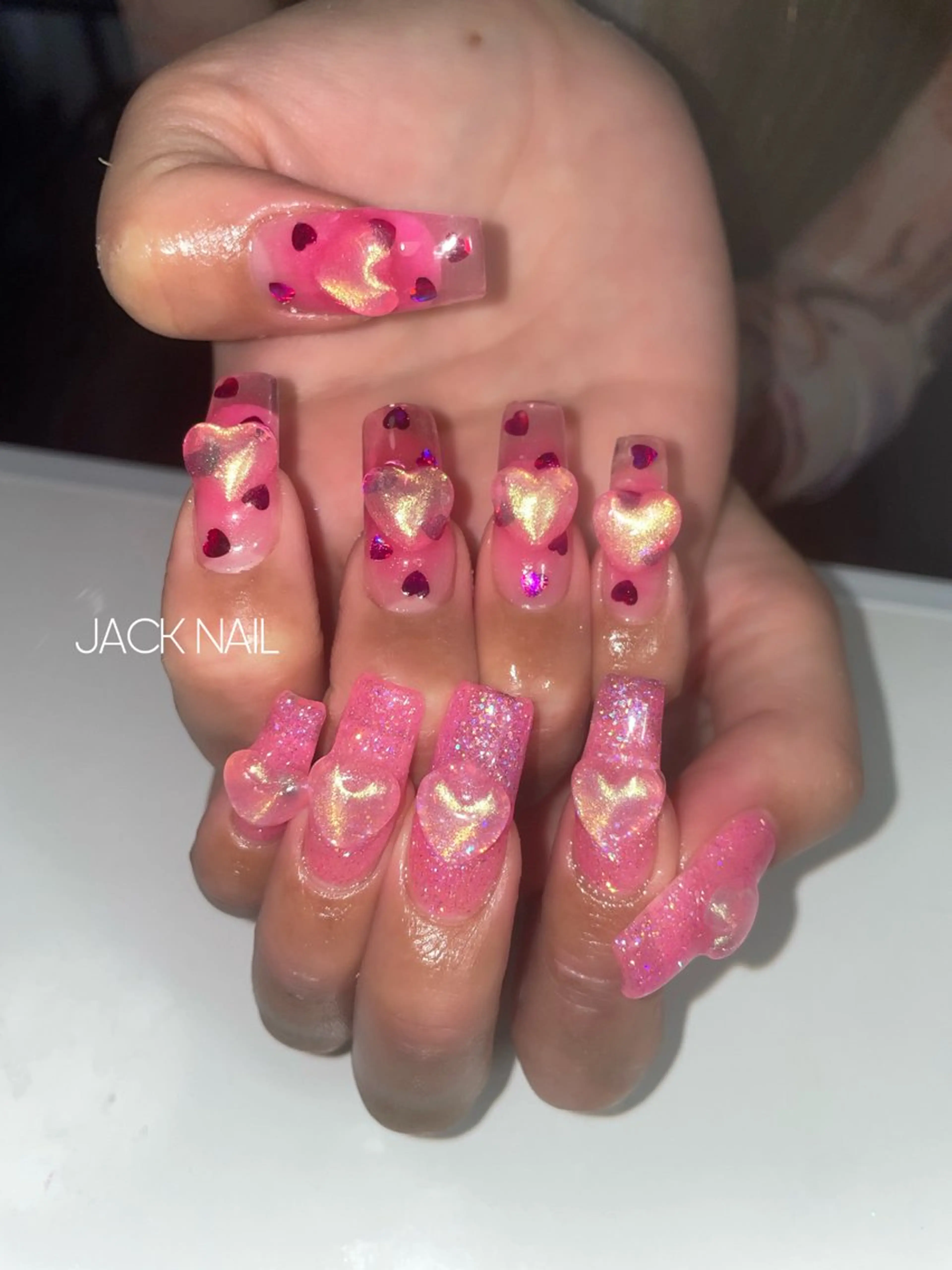 ネイル ハンドネイル JACK NAIL 💜Ayakaのネイルデザイン