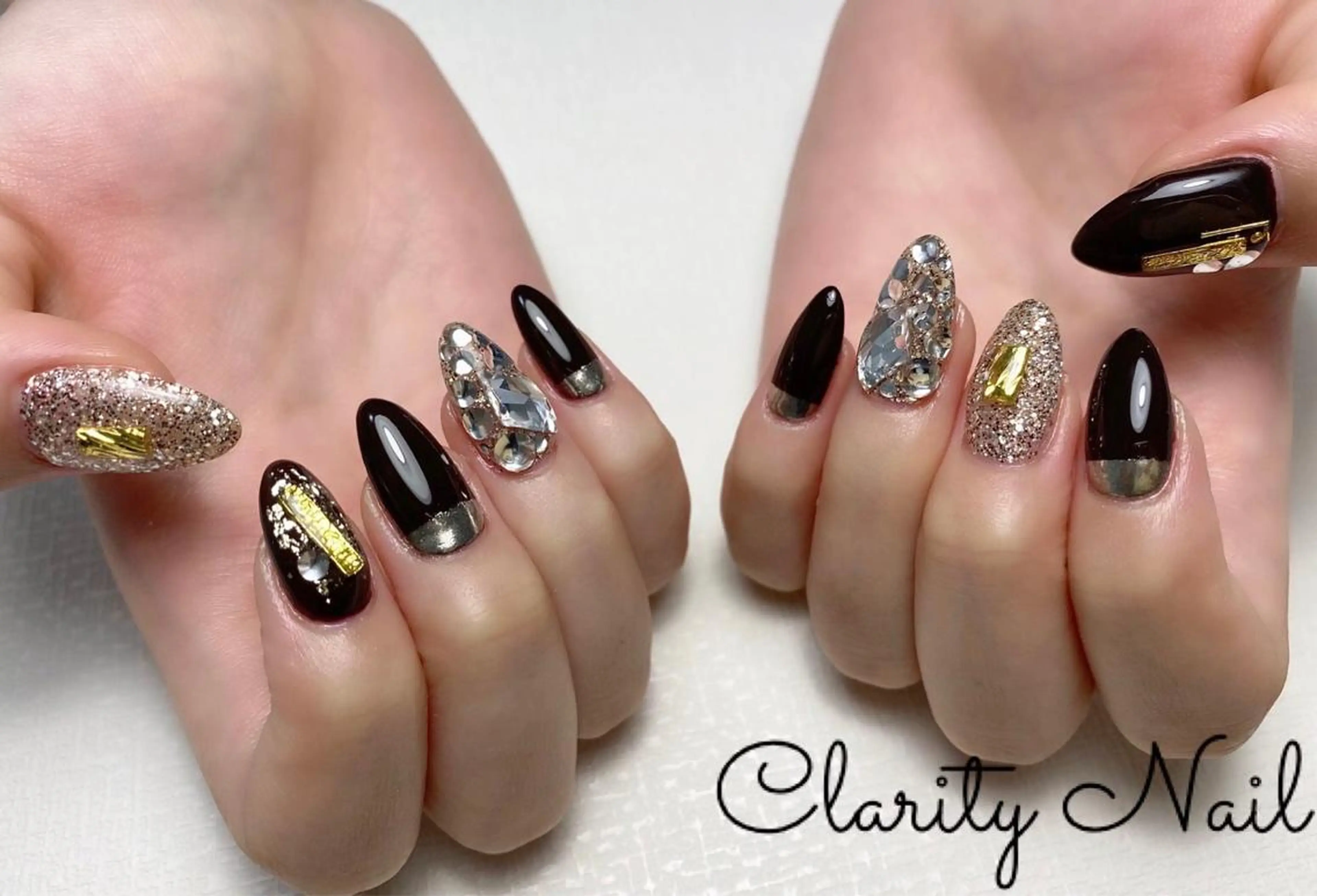 ネイル アートネイル 持ち込み ハンドネイル Clarity Nailのネイルデザイン