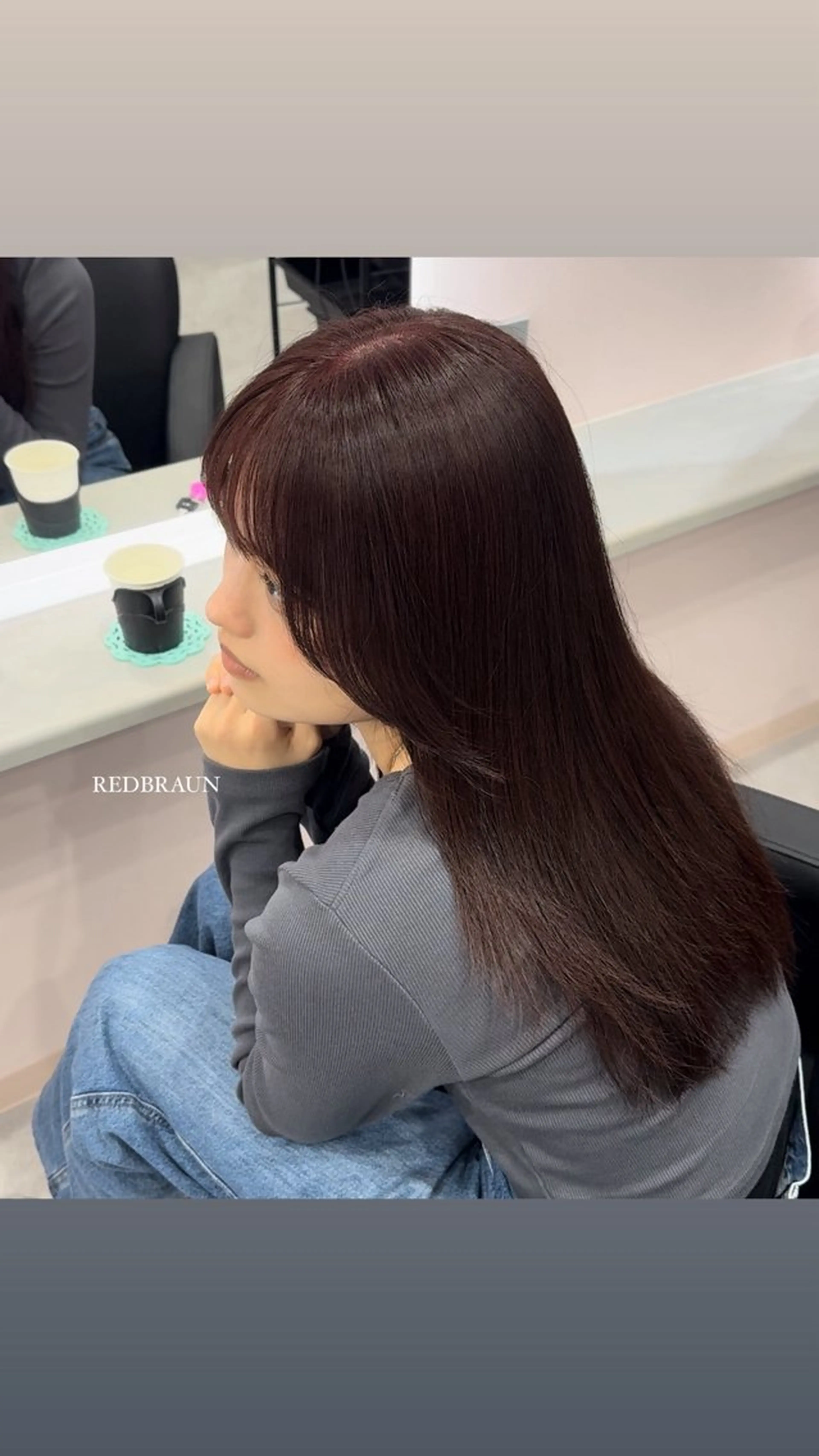 ミディアム カラー ヘアアレンジ 最新艶髪トレンド￤ ヘア￤miyu🐒♡のヘアスタイル