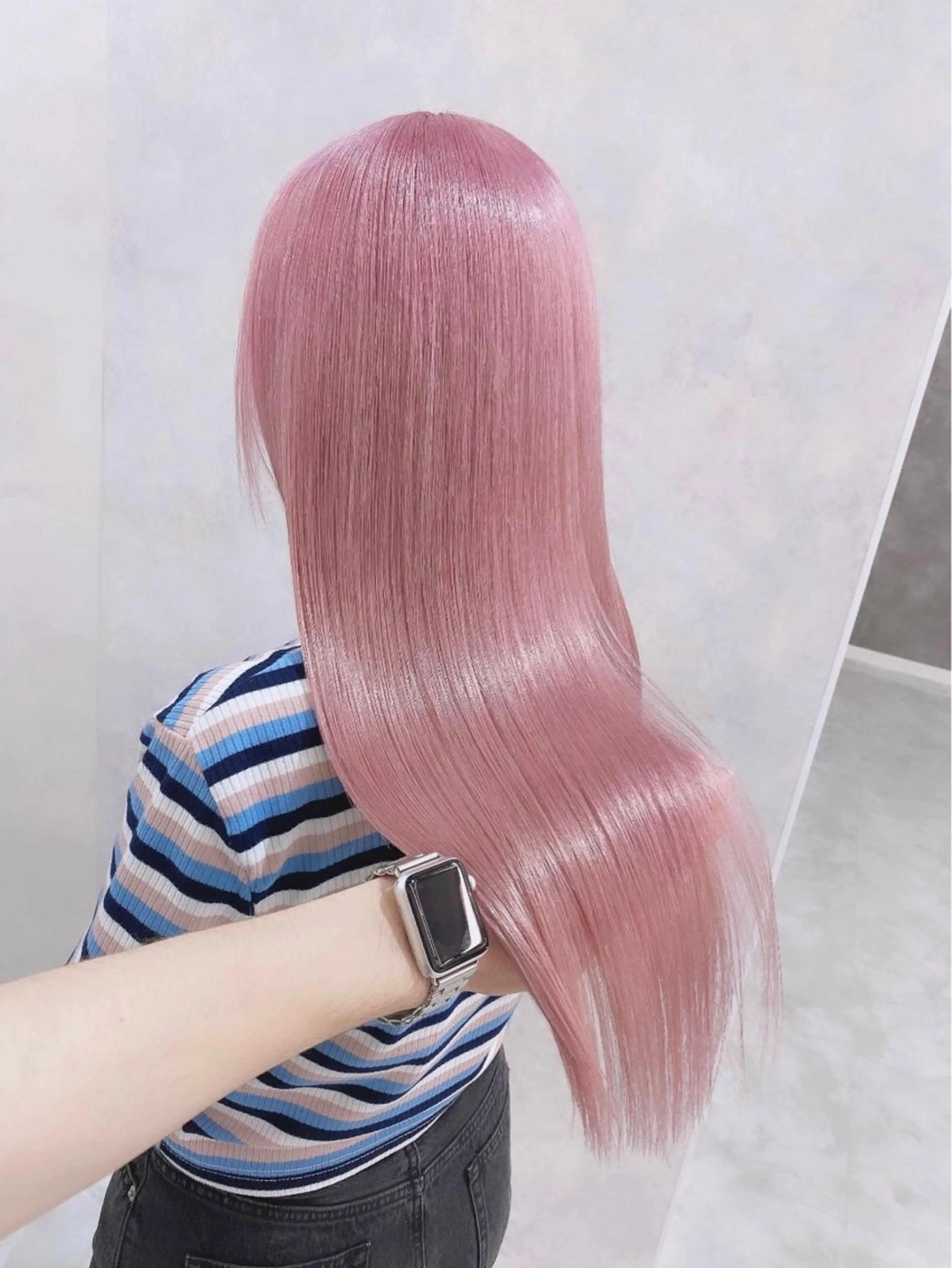 ロング カラー ヘアアレンジ メンズ トリートメント SALOWIN所属・ハイトーン美容師 MASATOのヘアスタイル