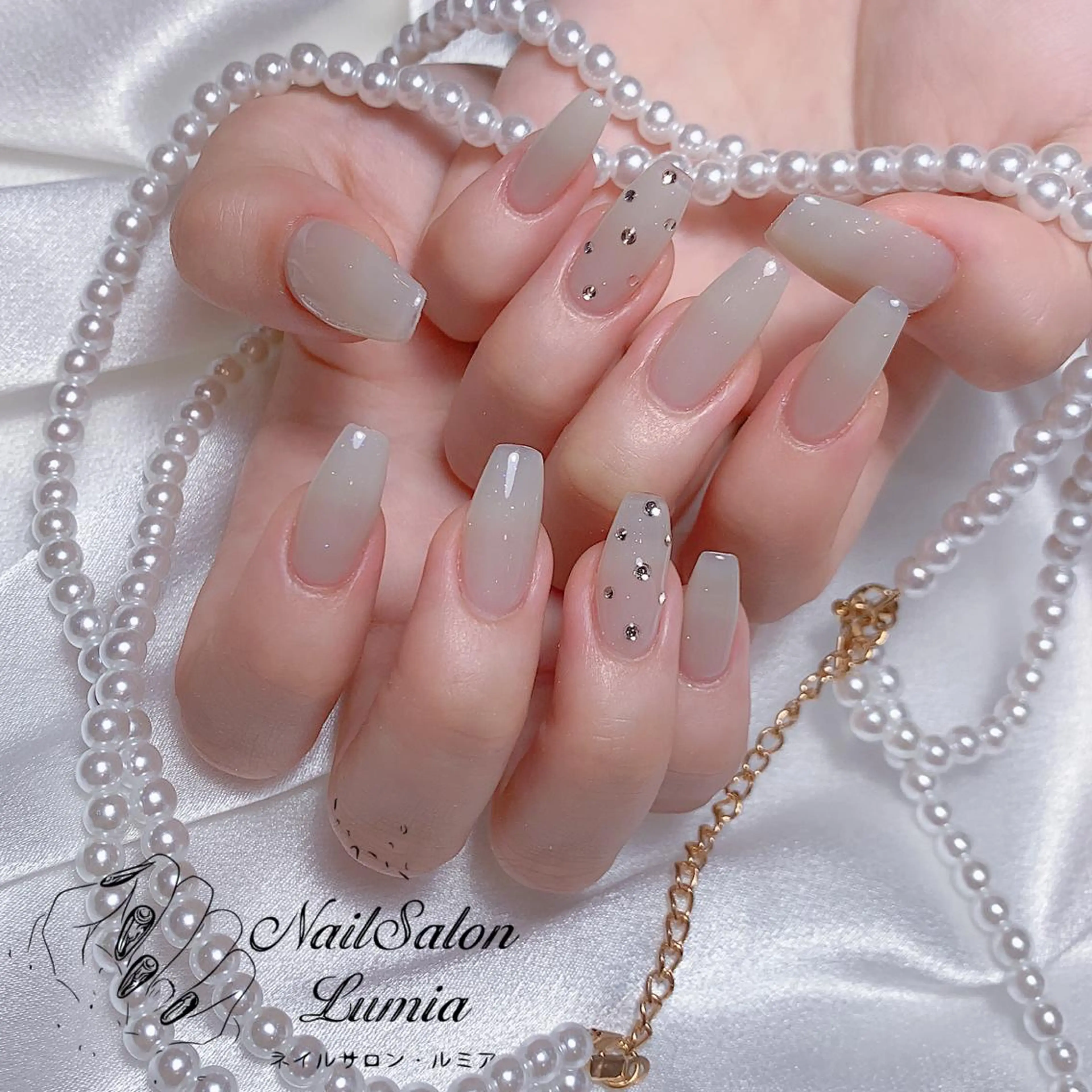 ネイル ハンドネイル ネイルサロン ルミア Lumia 店長のネイルデザイン