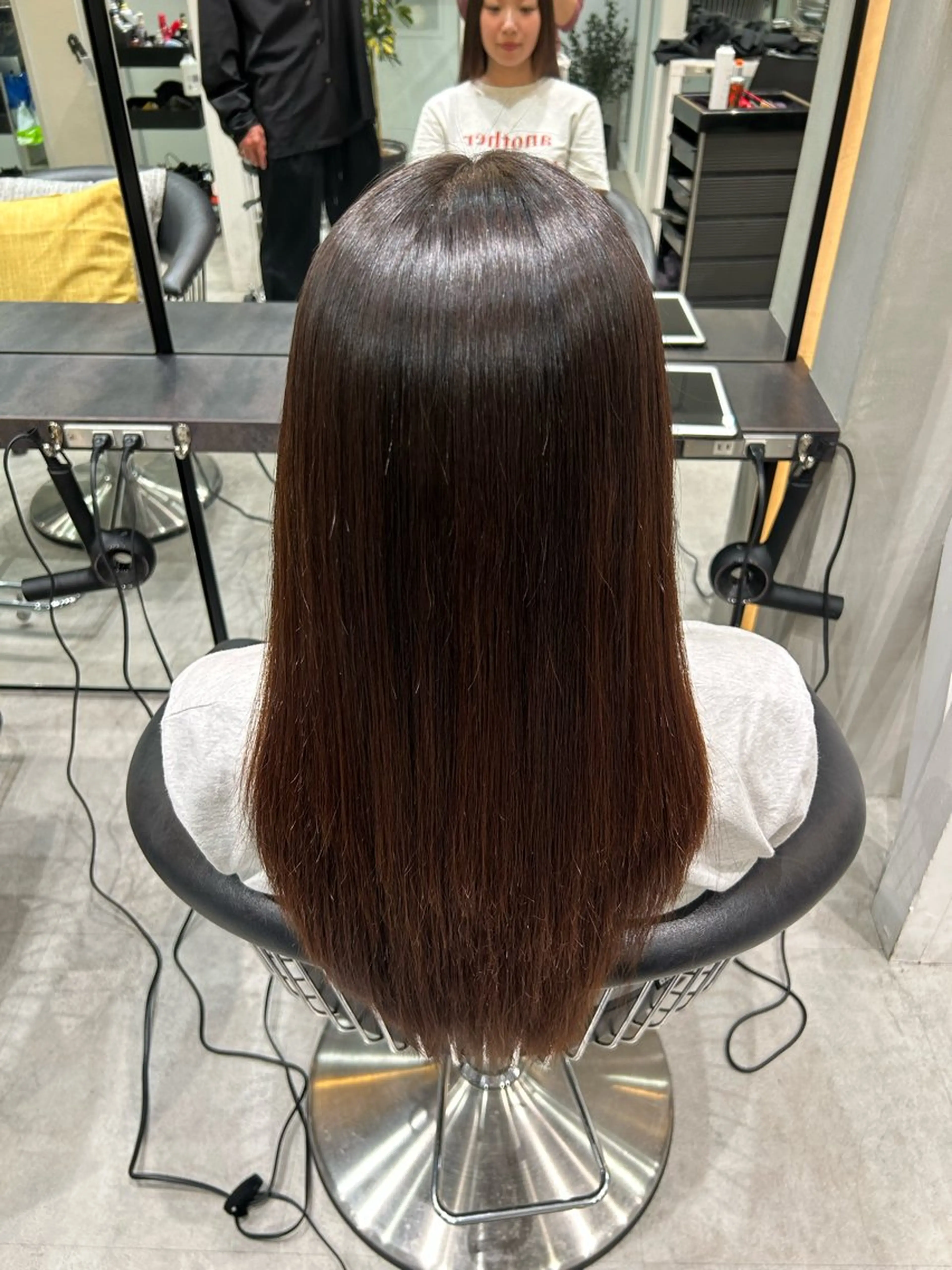 ロング ヘアカラー 大宮/透明感カラー＆ 美髪矯正🎀ゆづきのヘアスタイル