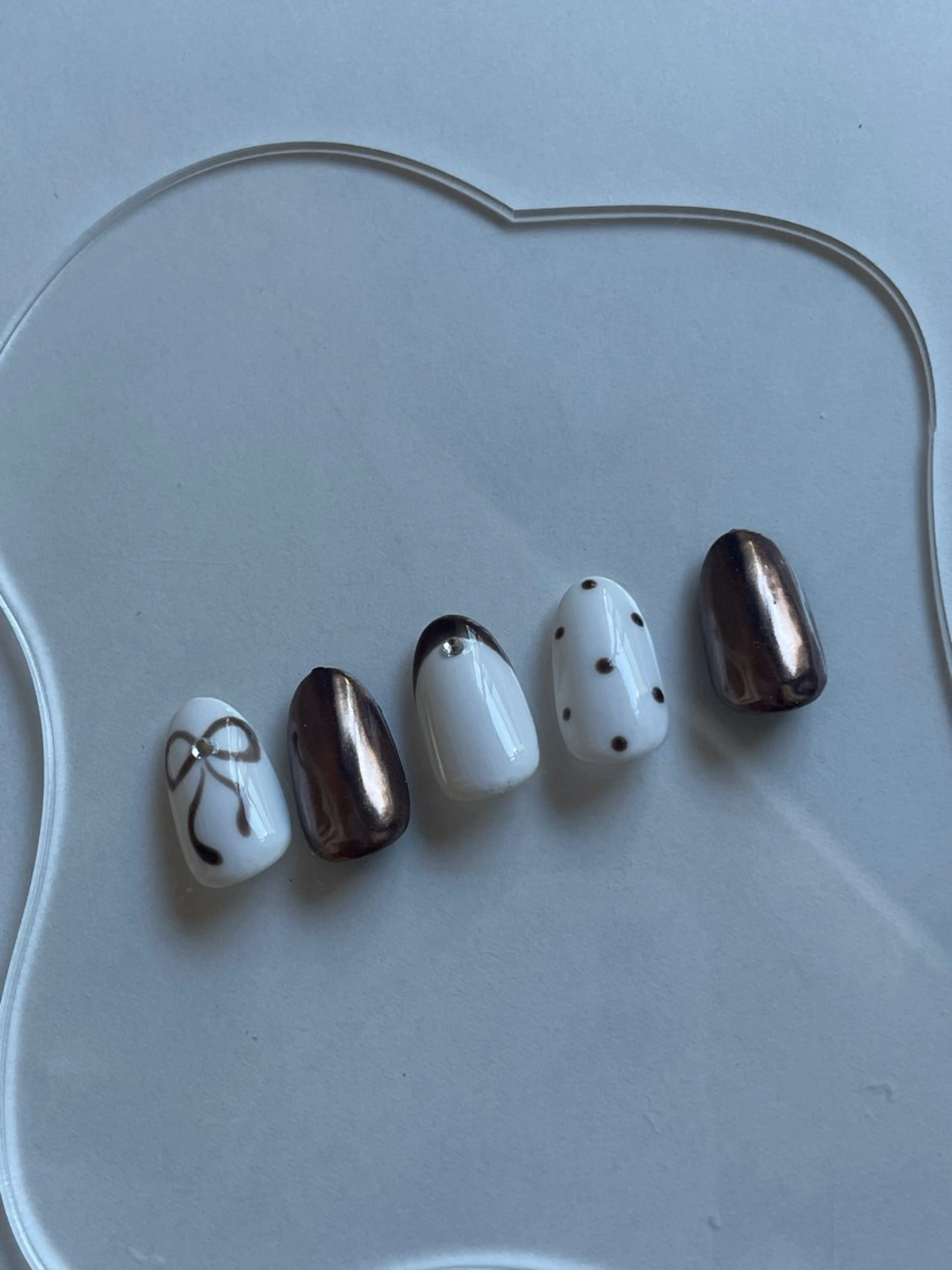 ネイル ブラウン you (ユウ)のネイルデザイン