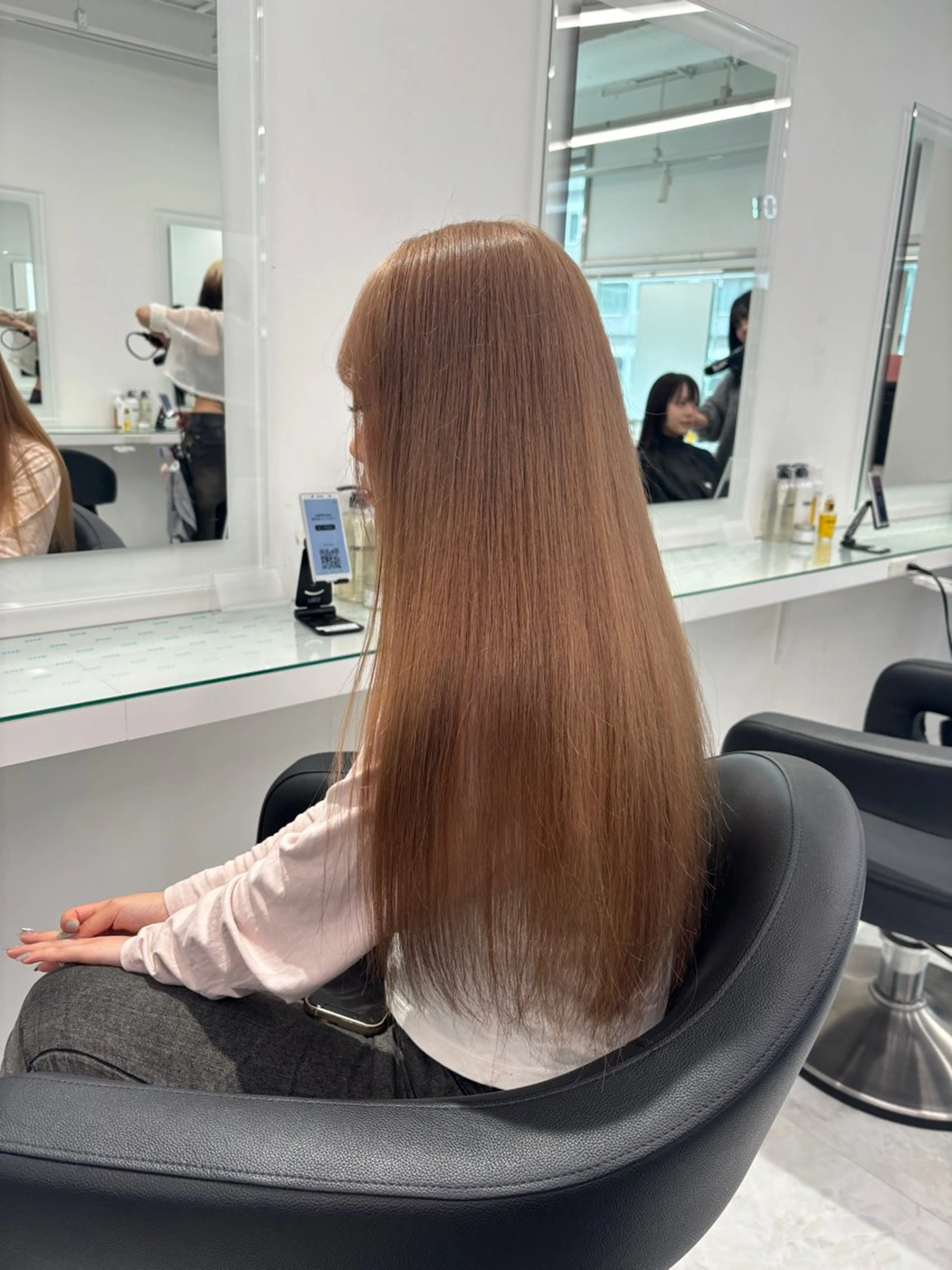 ロング カラー 💖ミルクティー💖 あかり💖のヘアスタイル