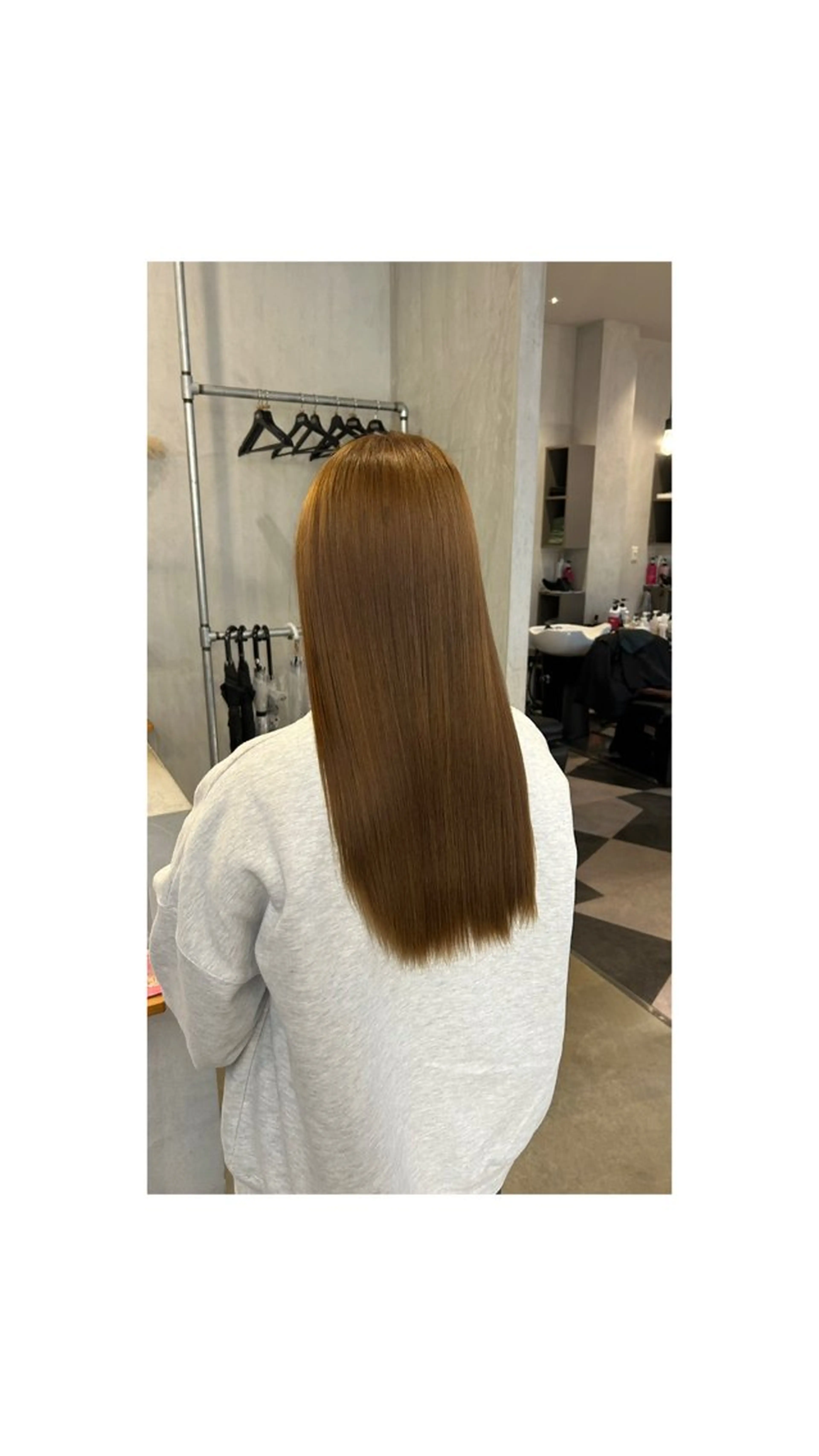 ロング 長谷川 楓恋のヘアスタイル