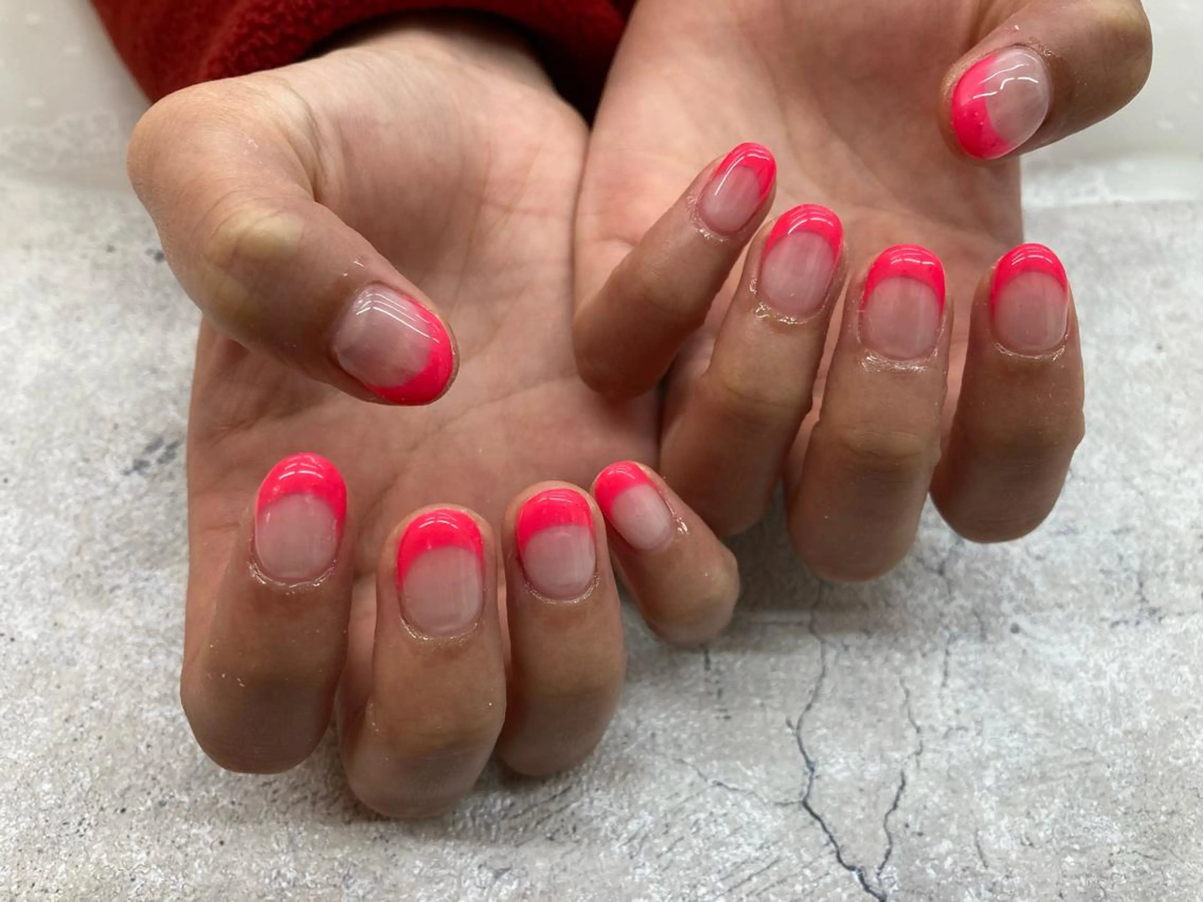 ネイル フレンチネイル Maple所属・Maple saronのネイルデザイン