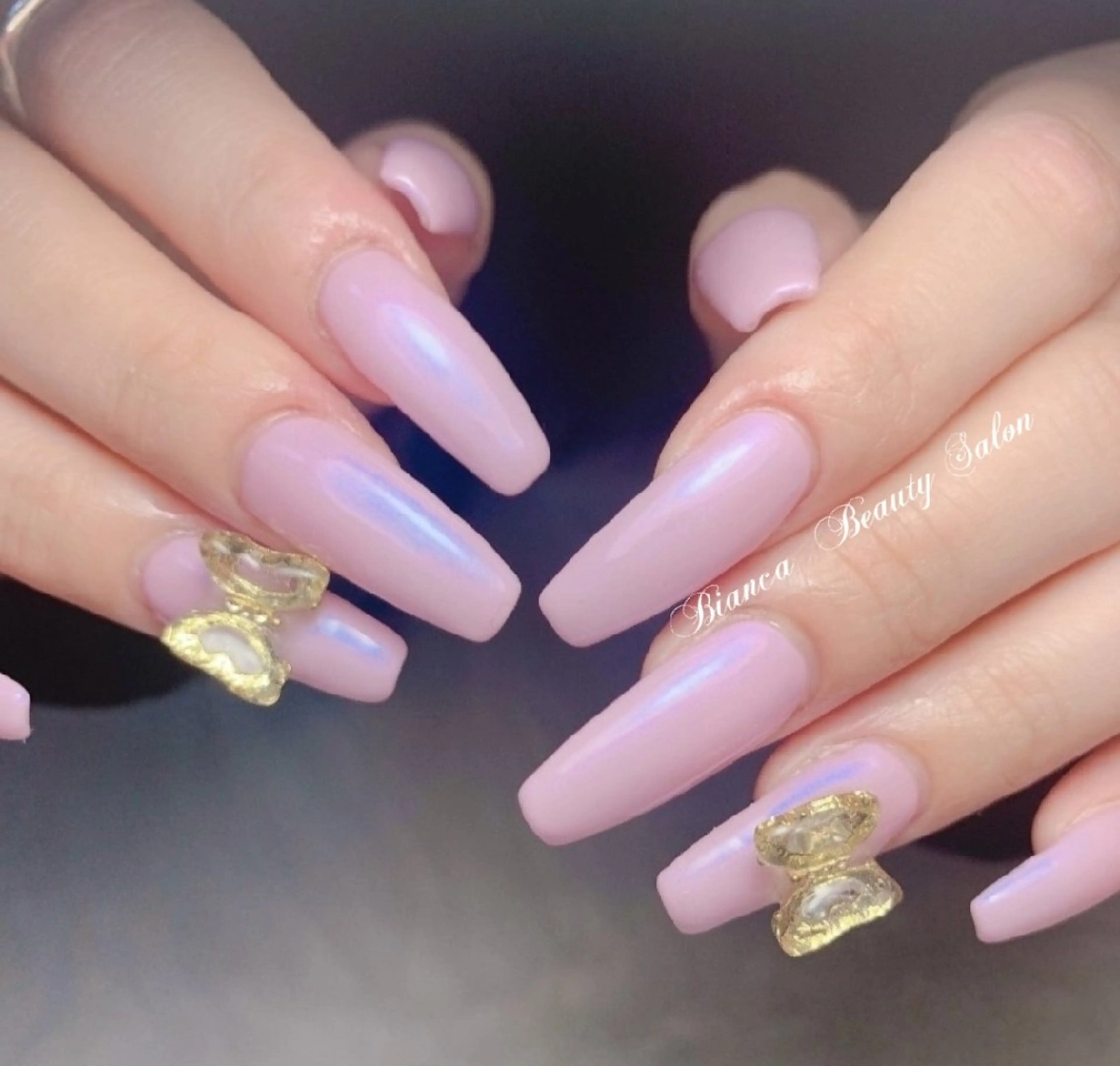 ネイル 星みこと 長さ出し得意のネイルデザイン