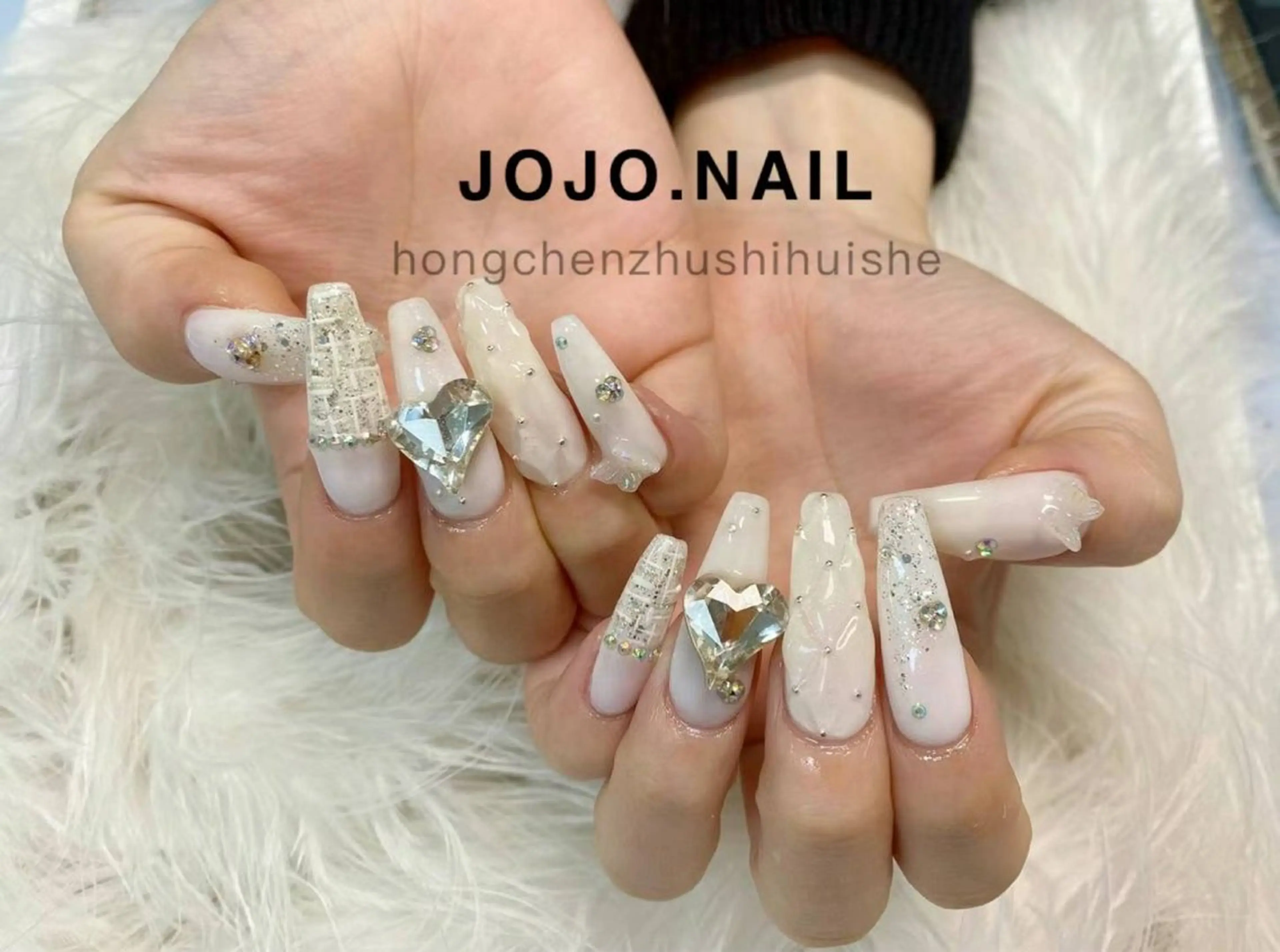 カラー ハンドネイル JOJOネイル所属・JOJO ネイルのネイルデザイン