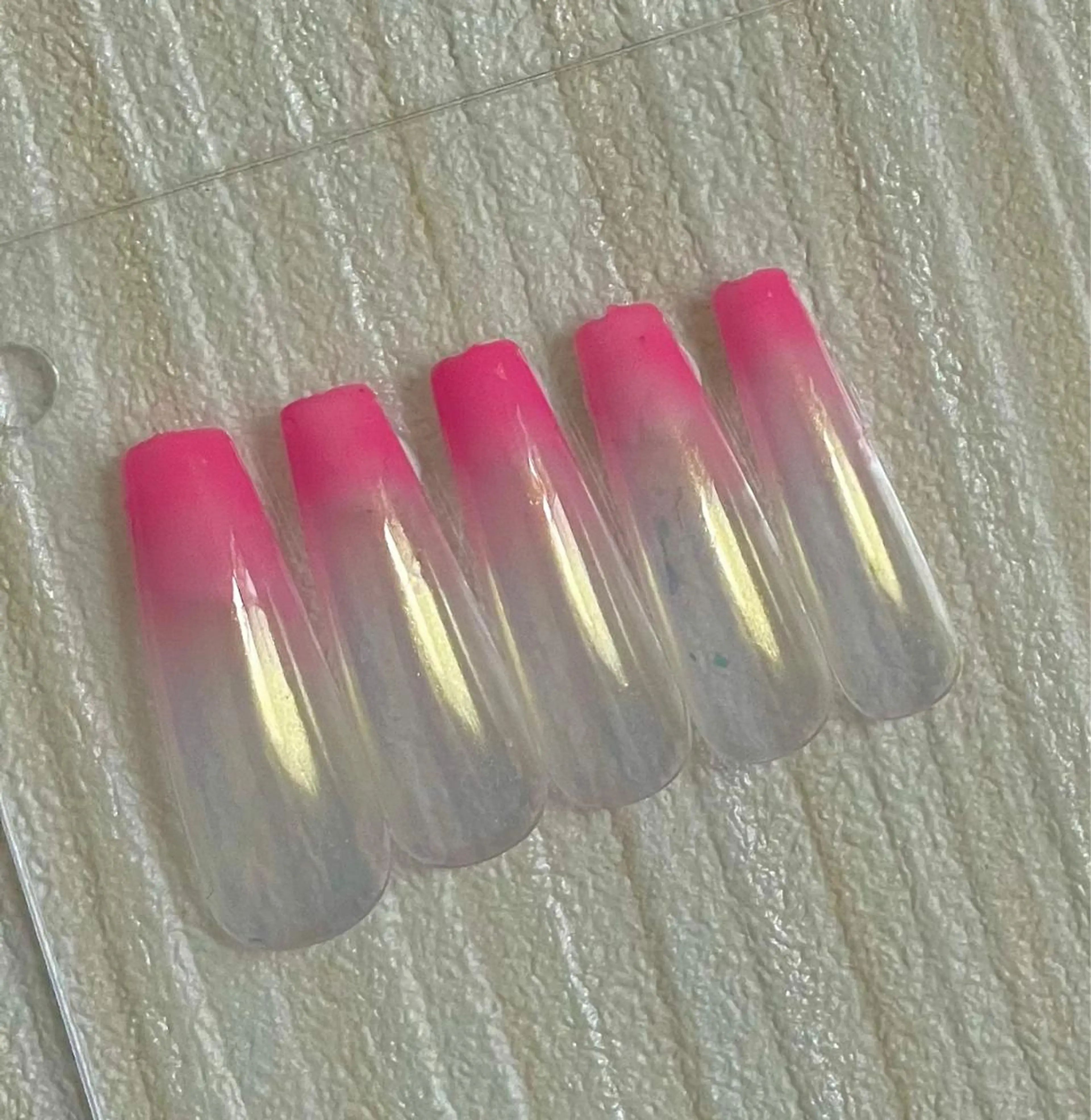 ネイル オーロラネイル グラデーション Ri-e's nailのネイルデザイン