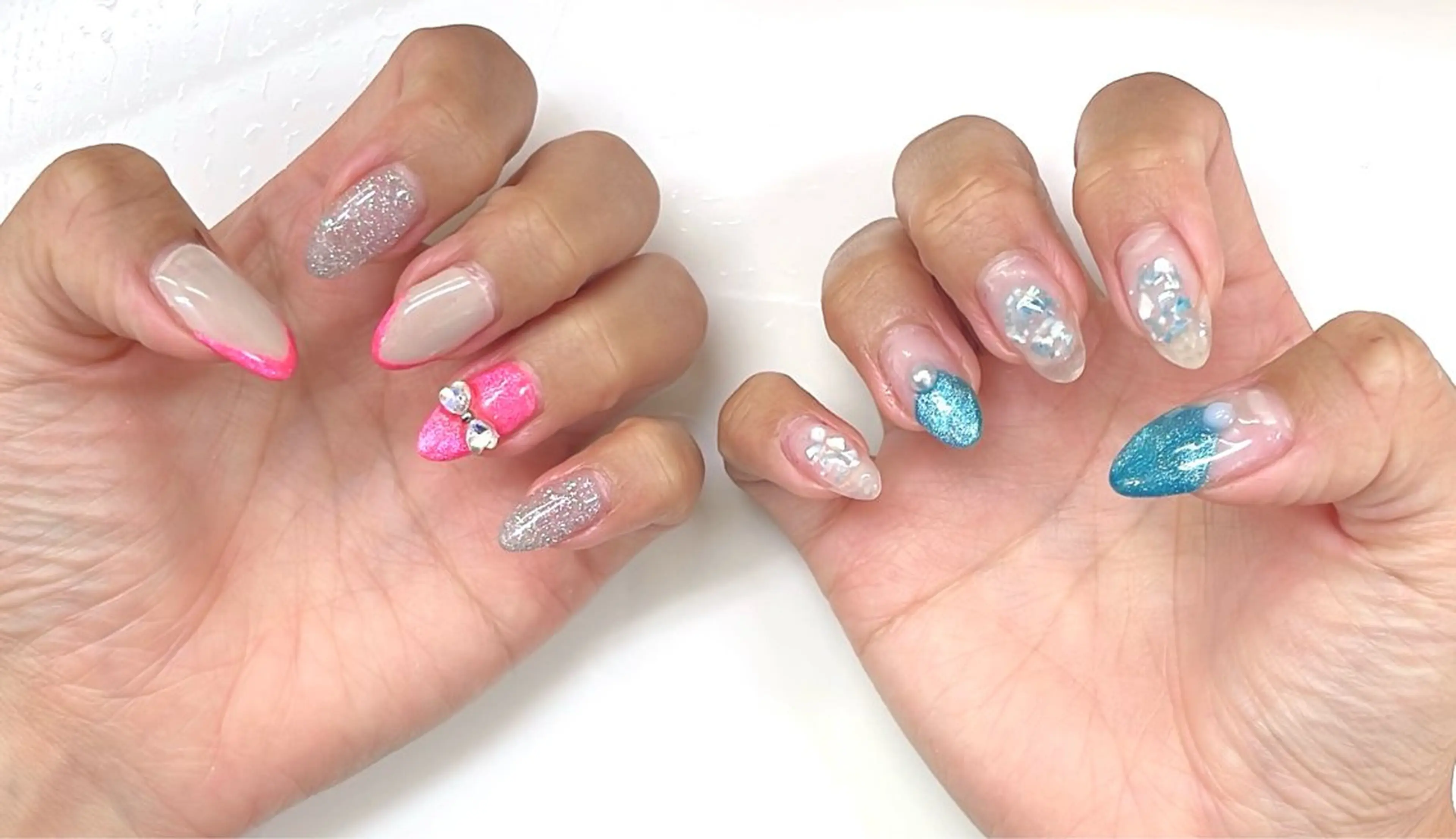 ネイル マグネットネイル ハンドネイル iku🌷 by 上福岡らんらんのネイルデザイン