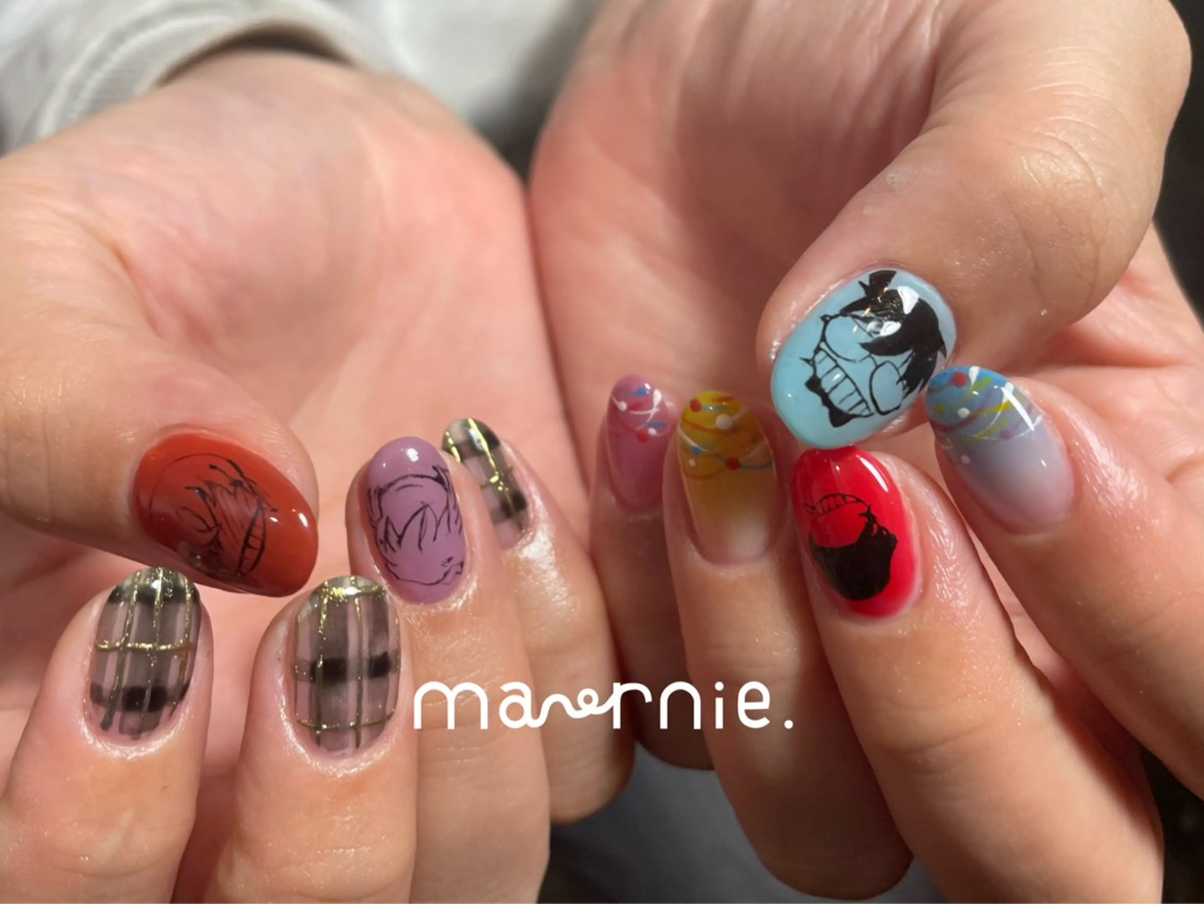 ネイル ハンドネイル ハンドケア marnie.所属・nail room marnie.のネイルデザイン
