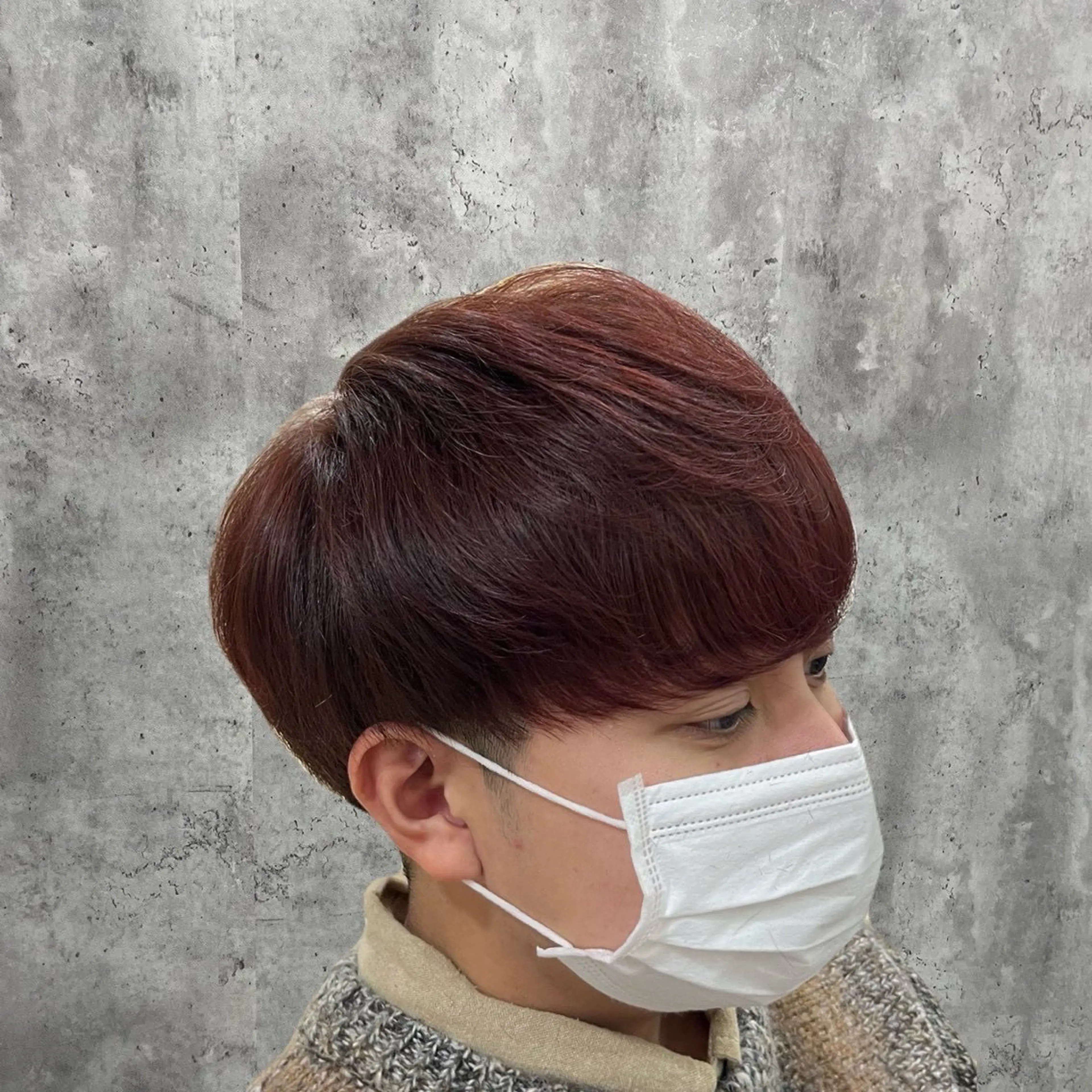 ミディアム カラー メンズ ヘアカラー 🇰🇷メンズサロン DIO金井蒔士のヘアスタイル