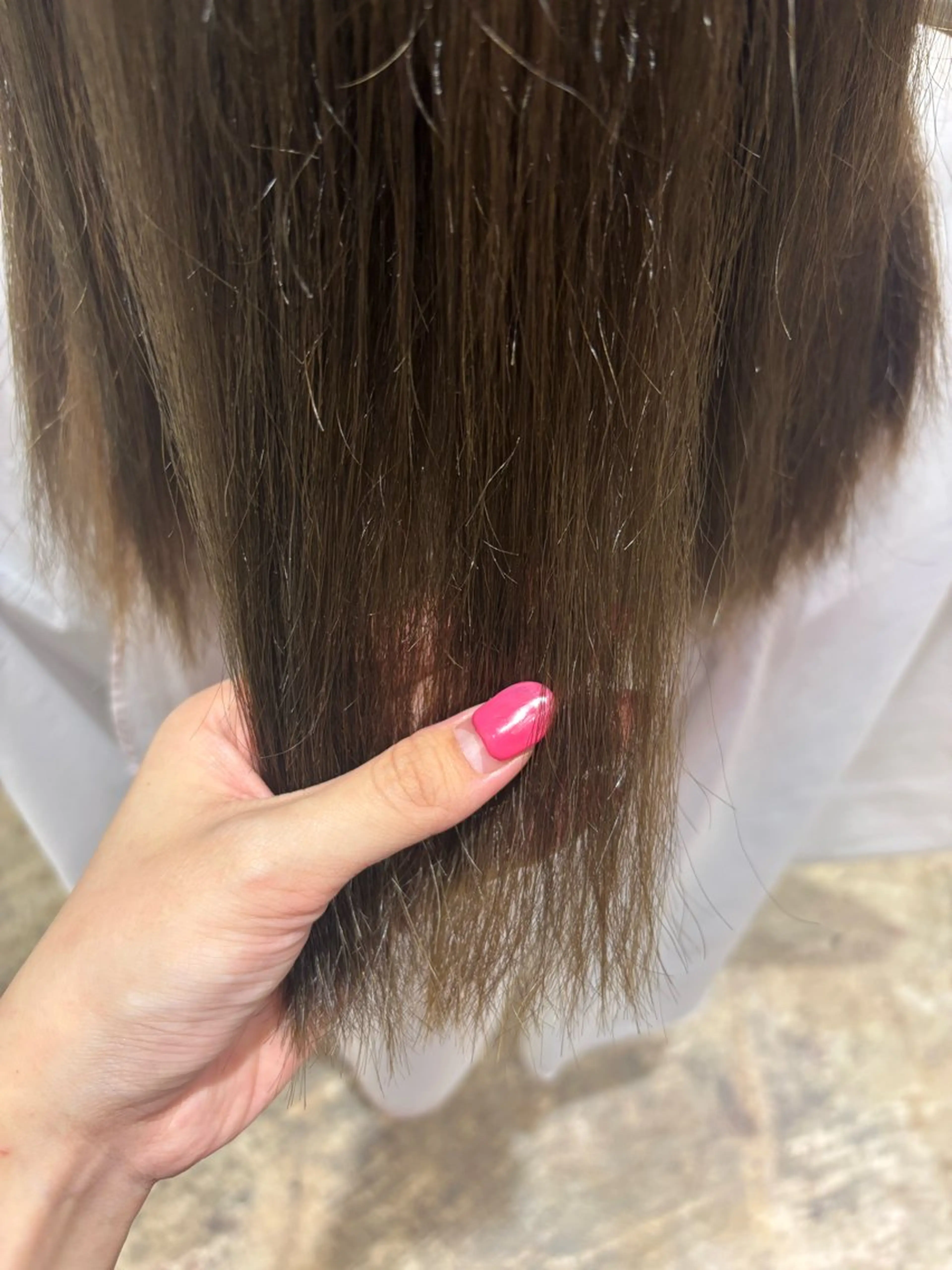 ミディアム ヘアカラー NAVY/ Miharuのヘアスタイル