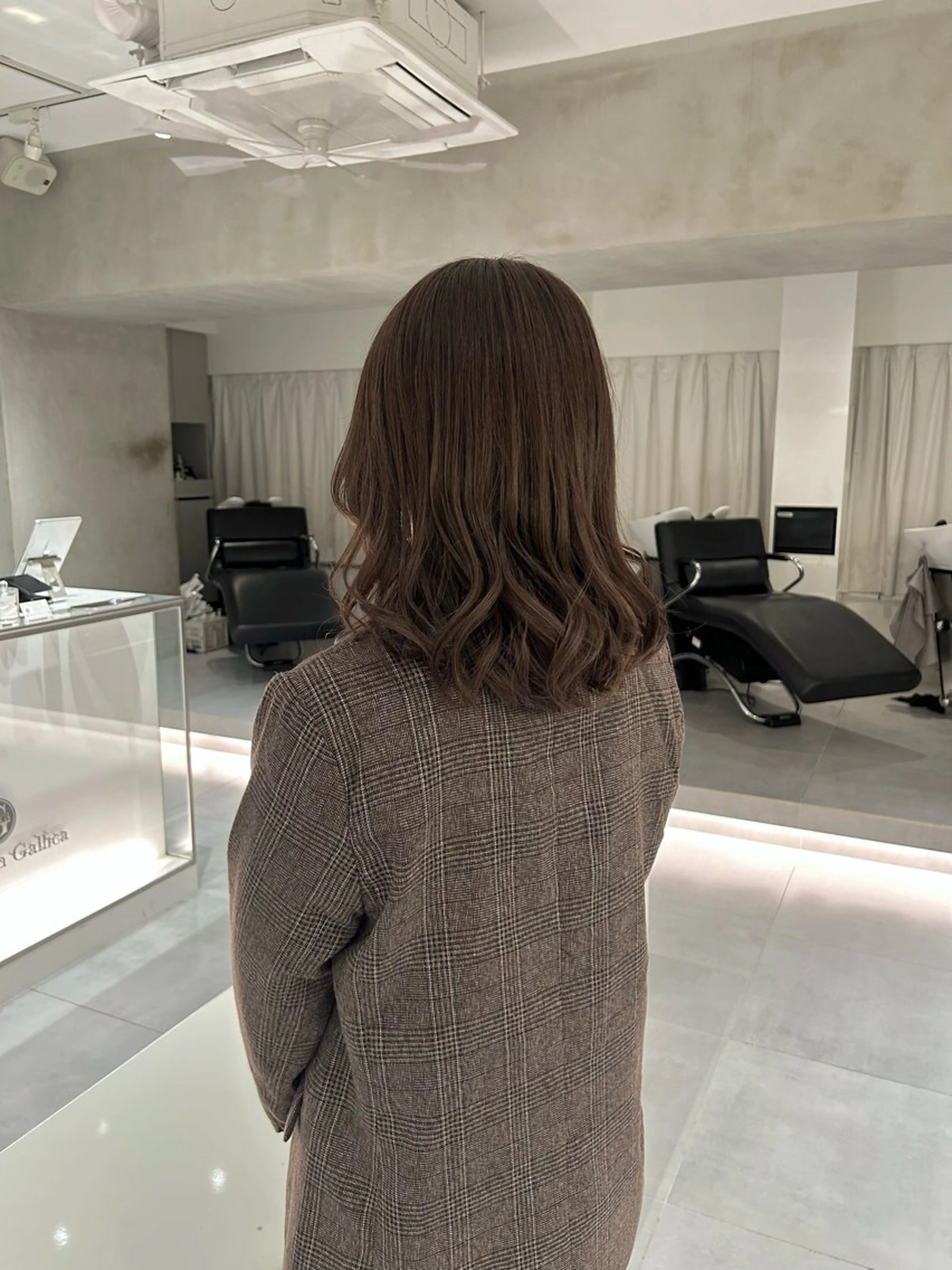 ミディアム カラー カット ヘアカラー 🧚つやさらhair 🧚manakaのヘアスタイル