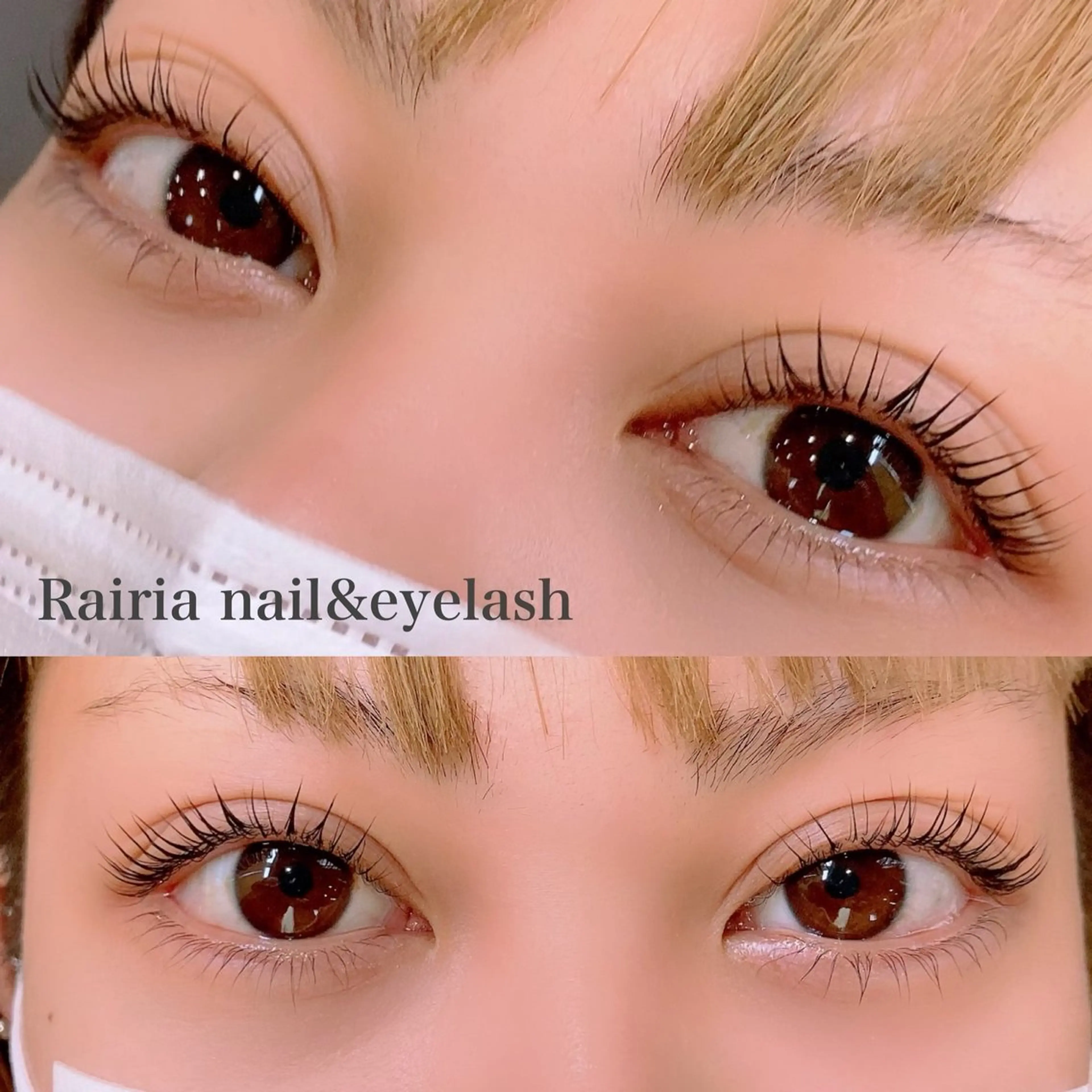 マツエク・マツパ Rairia nail&eyelash所属・Rairia CHIKAのマツエク・マツパデザイン