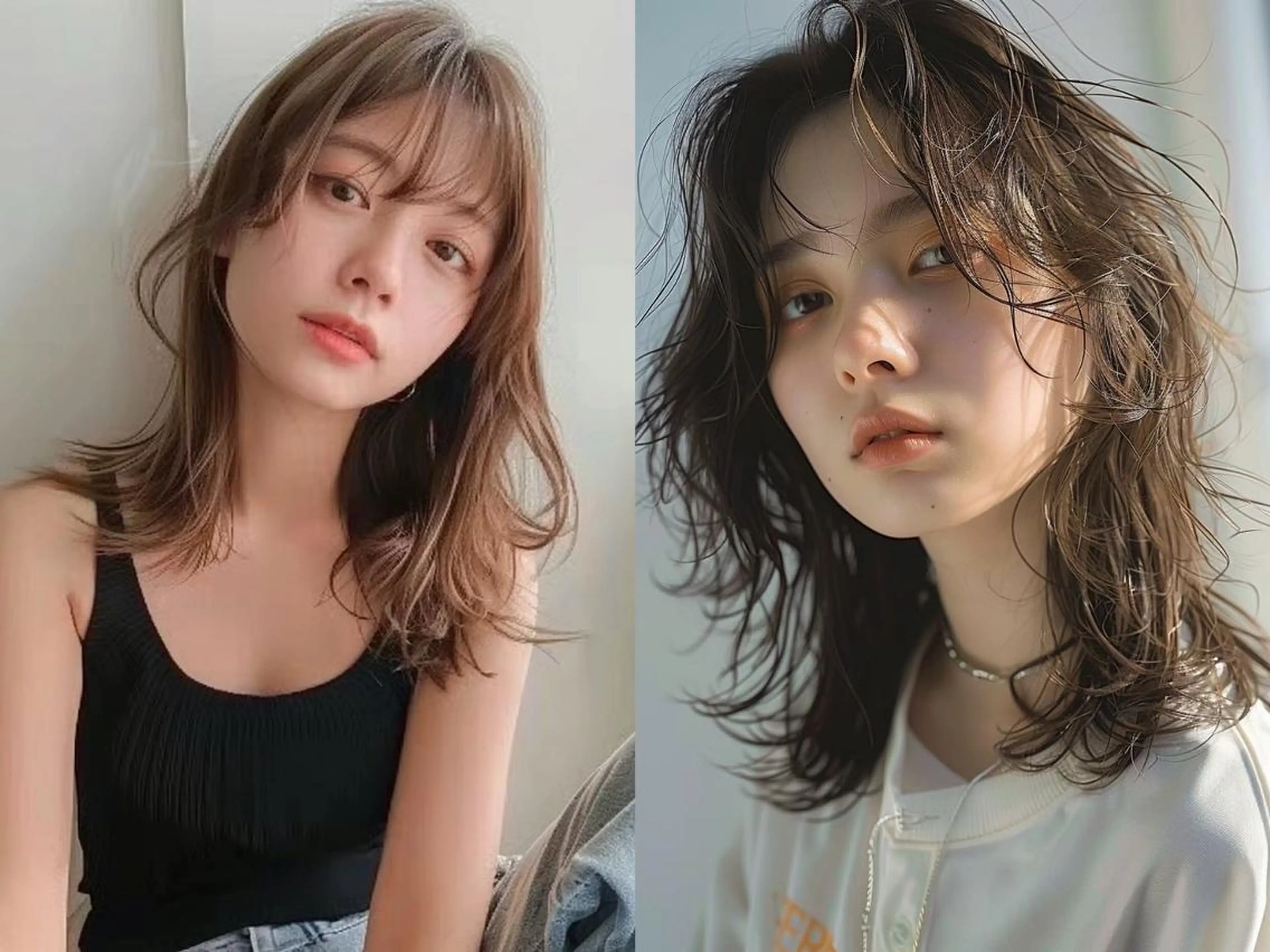 ミディアム 🌜 Lulu 🌛 公式/大通のヘアスタイル