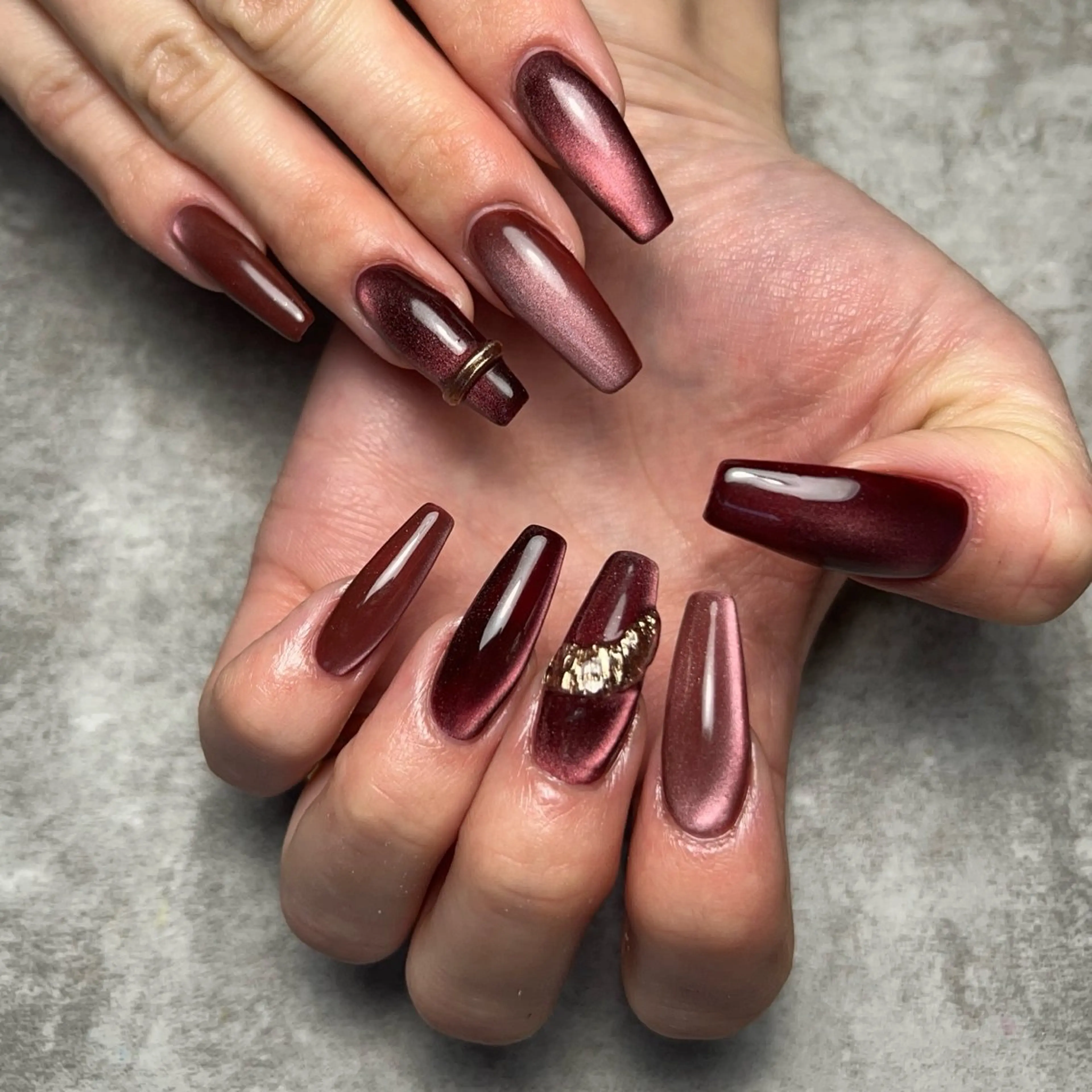 ネイル ハンドネイル Bright 船山来のネイルデザイン