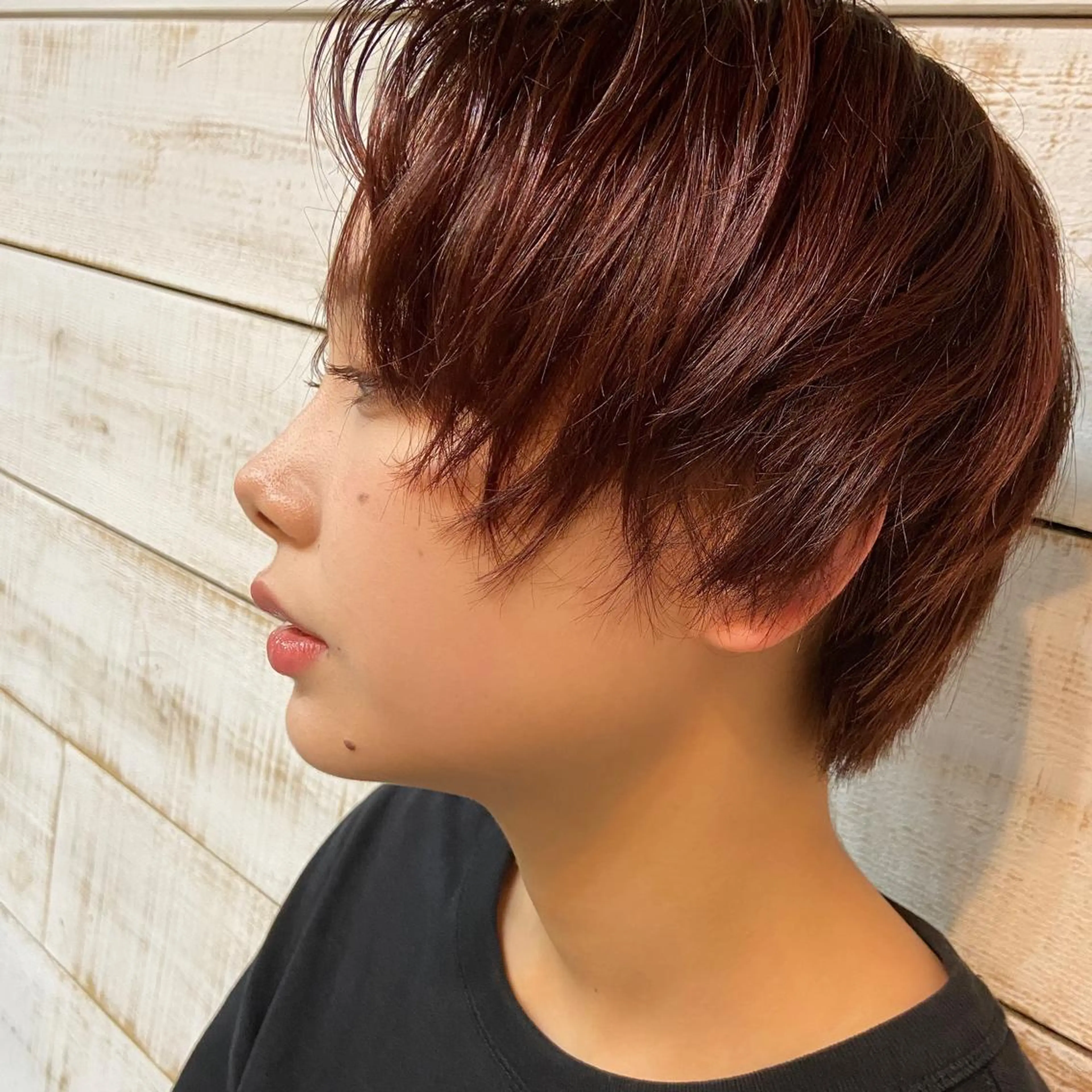 ショート カラー ヘアカラー RuBell所属・川崎 かなでのヘアスタイル