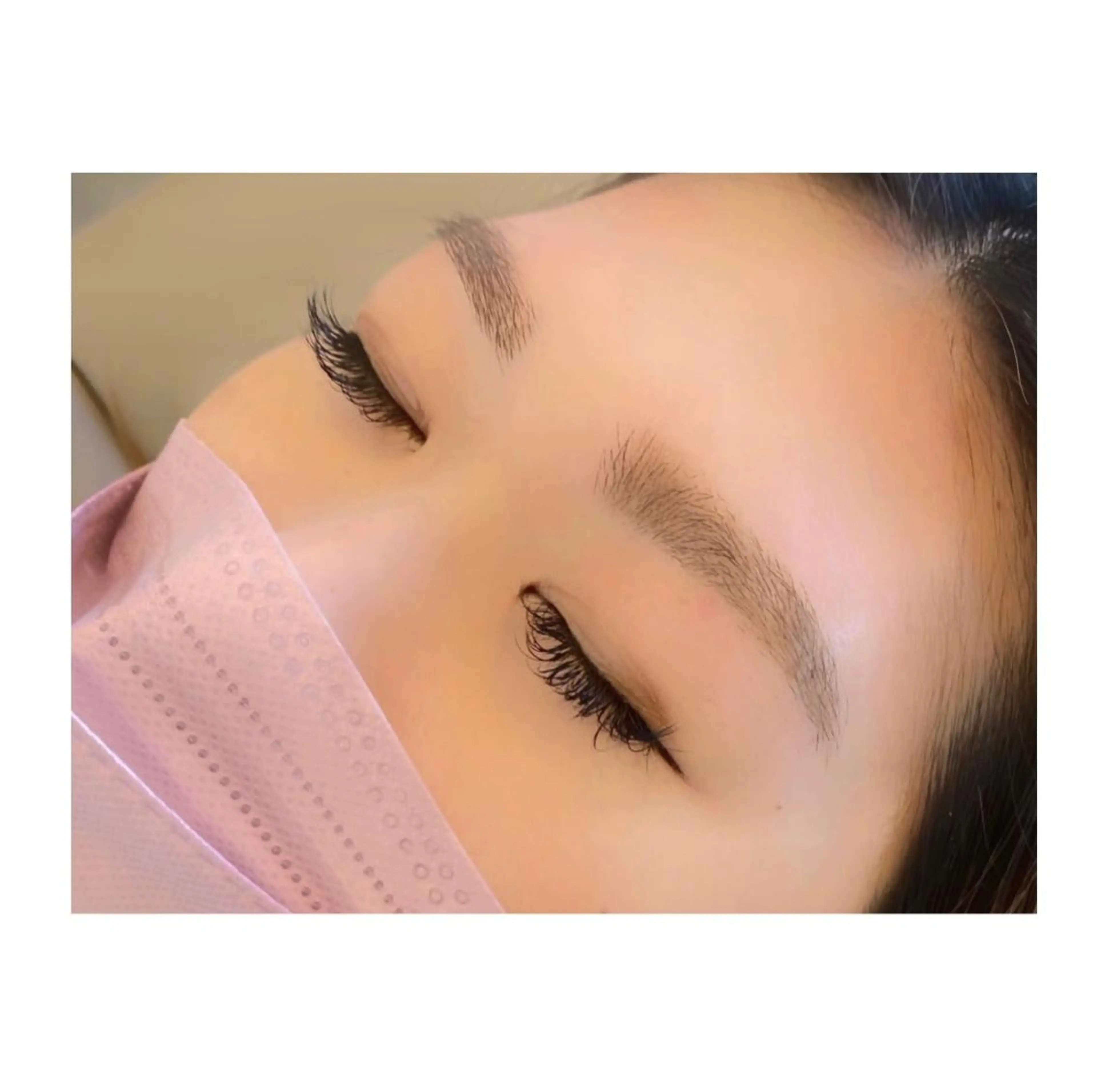 アイブロウ 眉毛ワックス脱毛 Mian 小岩 Marikoのマツエク・マツパデザイン