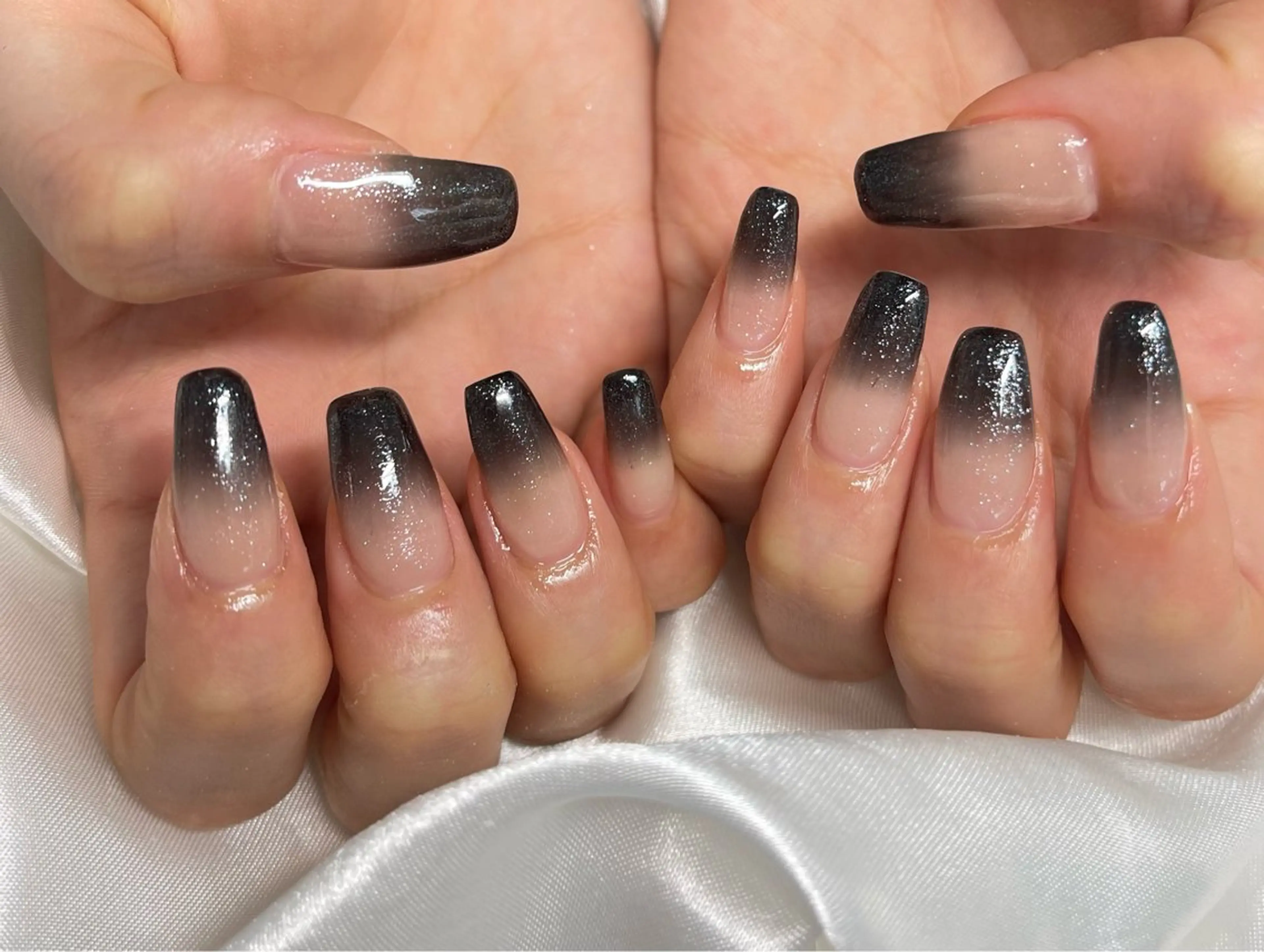 ネイル 韓国ネイル ロングネイル ワンホンネイル ハンドネイル celica所属・松田 由真のネイルデザイン