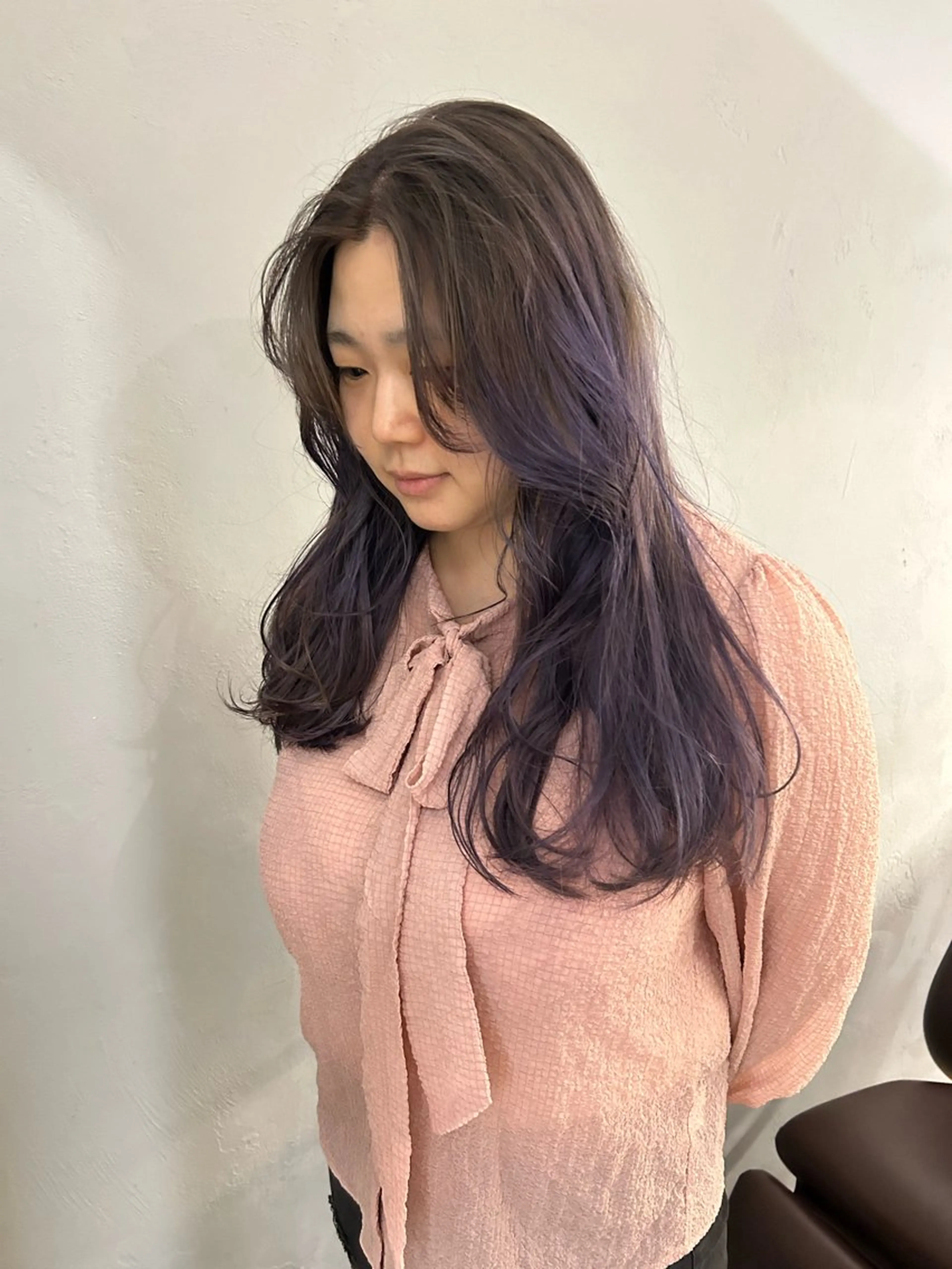 ロング カラー ヘアカラー トリートメント ケアパーマ/ケアブリ ーチdaisukeのヘアスタイル